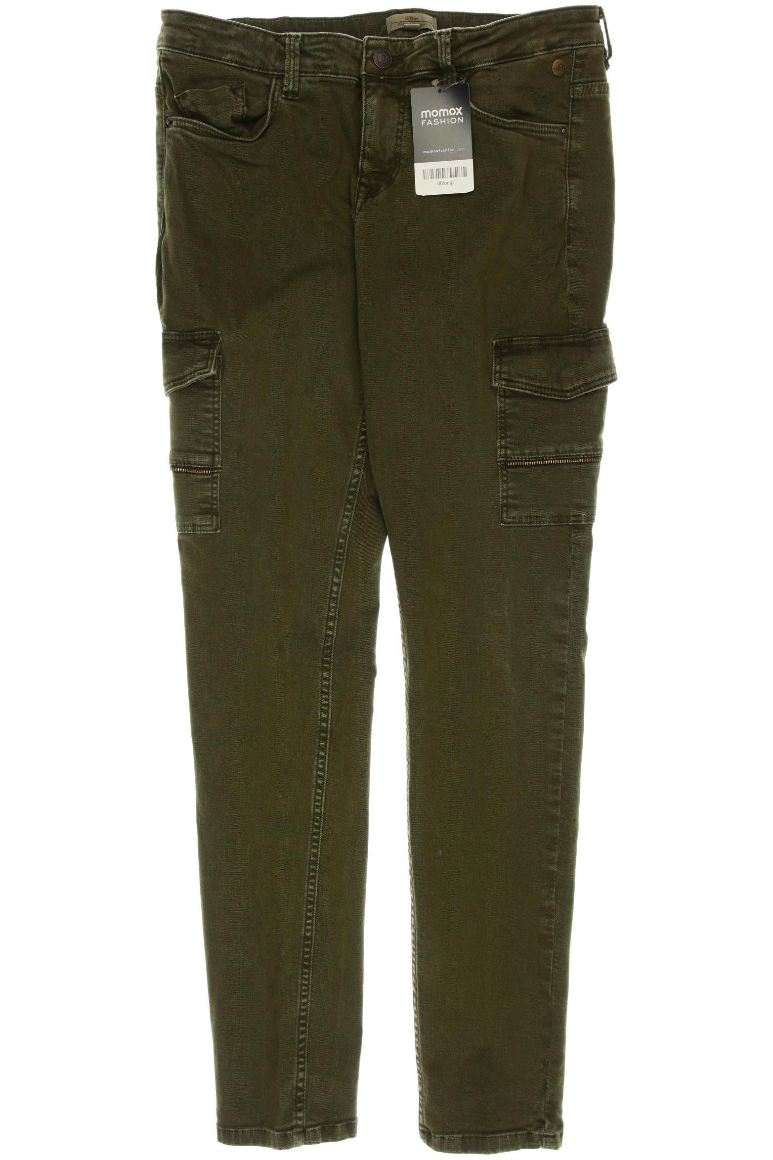 

s.Oliver Damen Jeans, grün