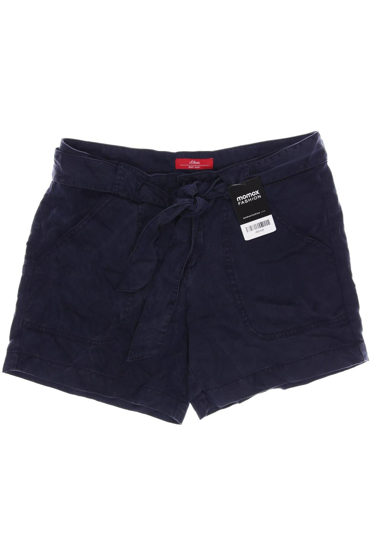 

s.Oliver Damen Shorts, marineblau