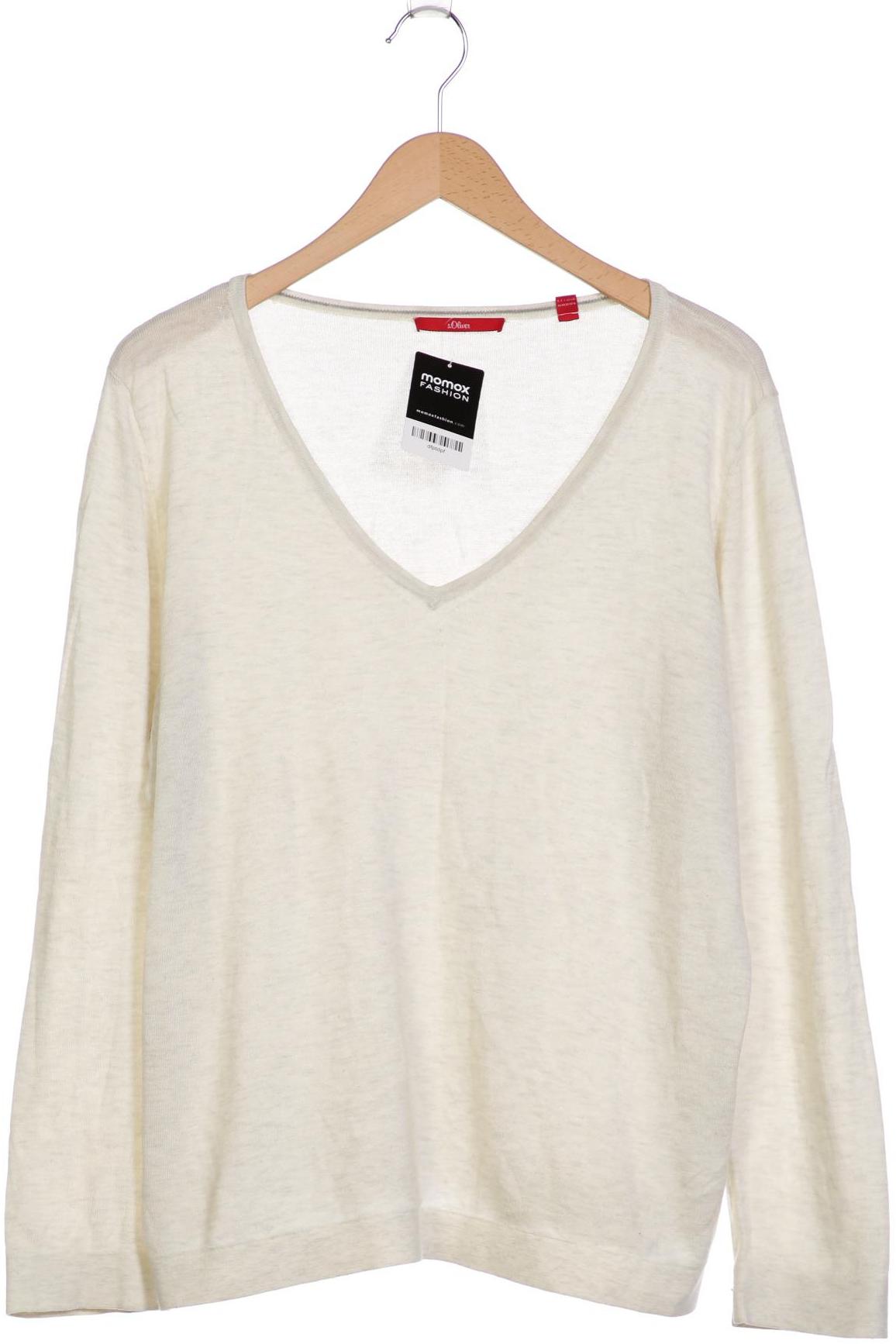 

s.Oliver Damen Pullover, cremeweiß, Gr. 46