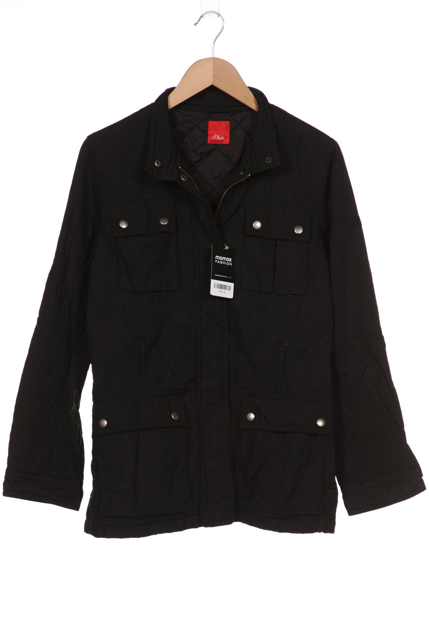 

s.Oliver Damen Jacke, schwarz, Gr. 40