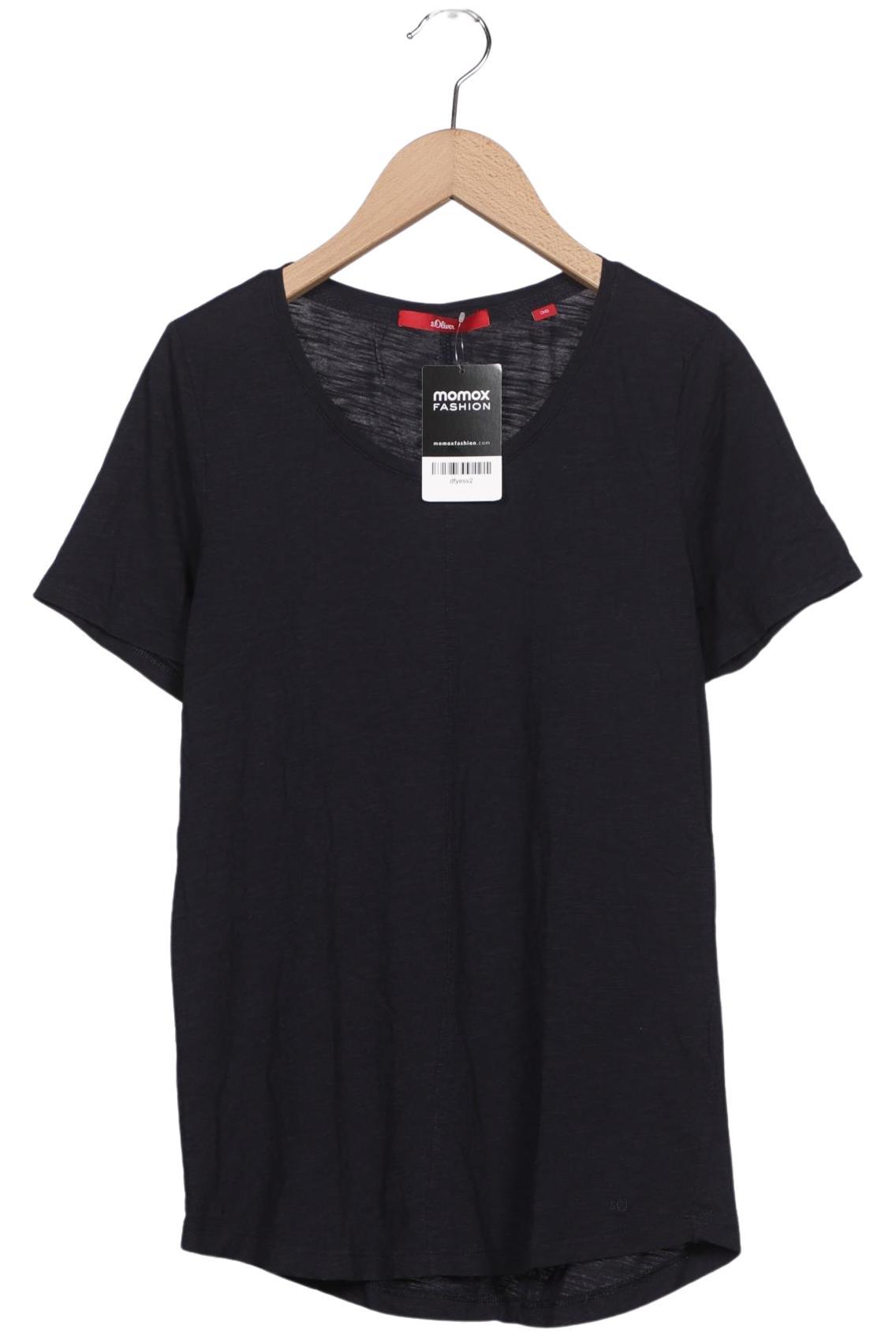 

s.Oliver Damen T-Shirt, marineblau, Gr. 36