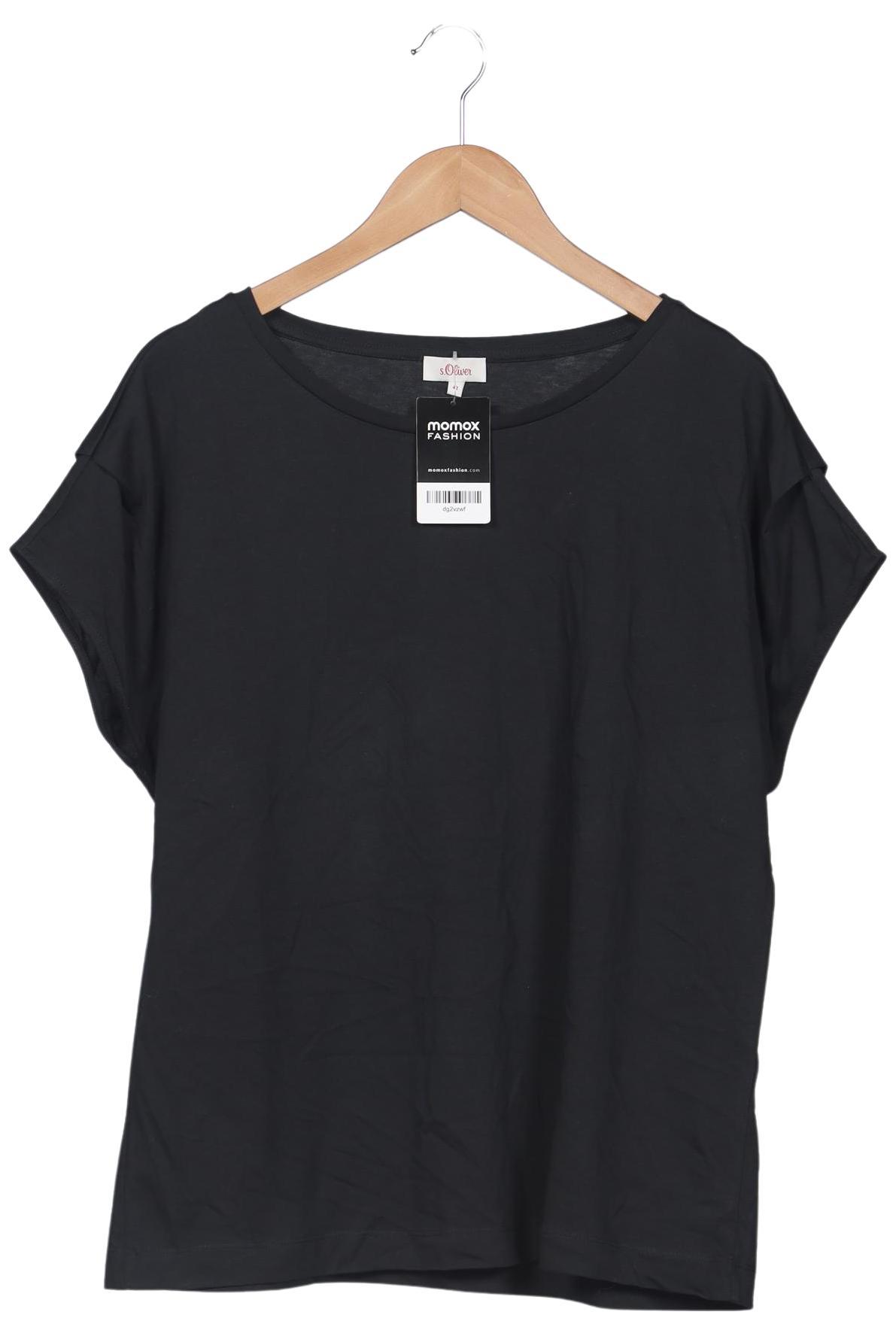

s.Oliver Damen T-Shirt, schwarz, Gr. 42