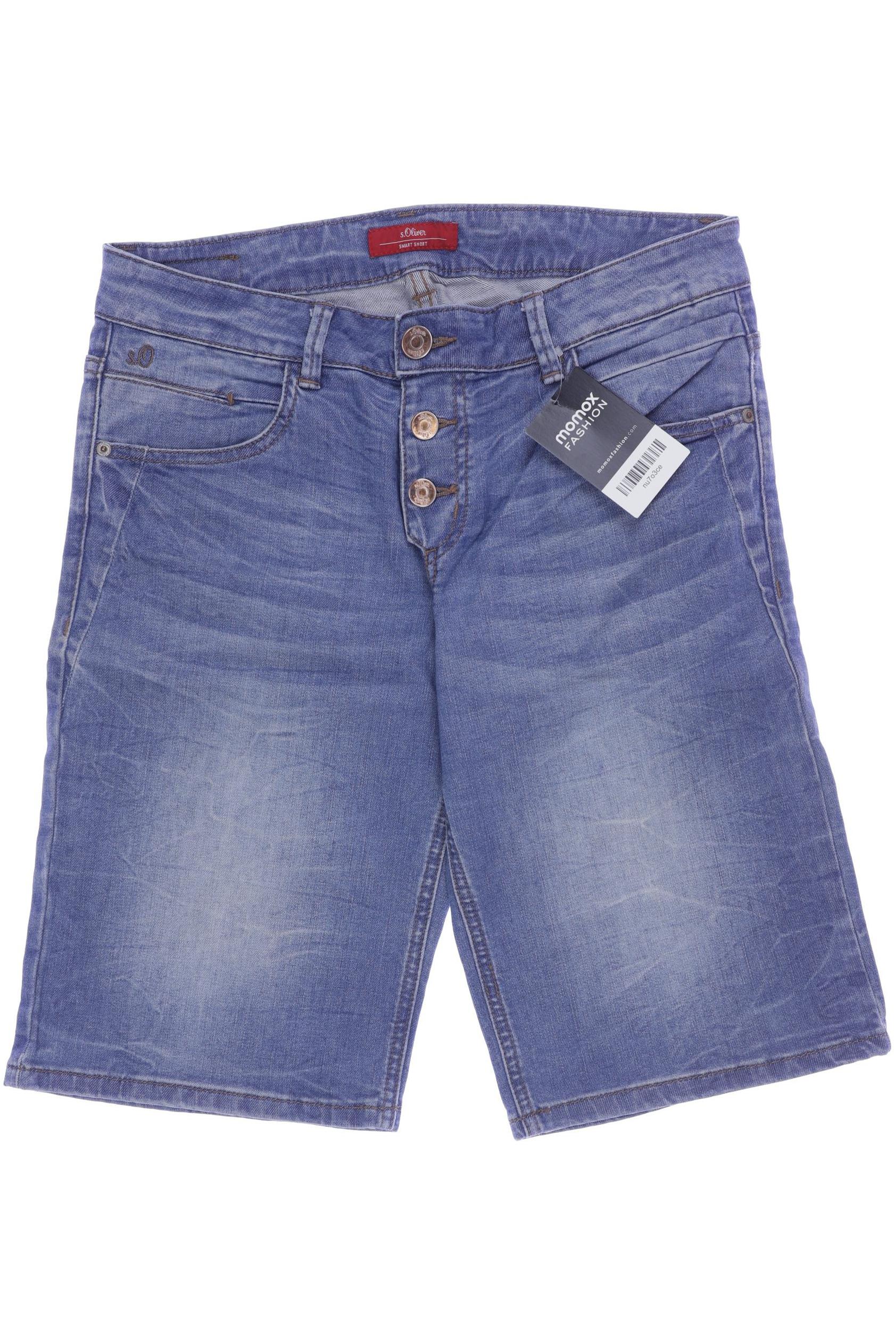

s.Oliver Damen Shorts, blau, Gr. 30
