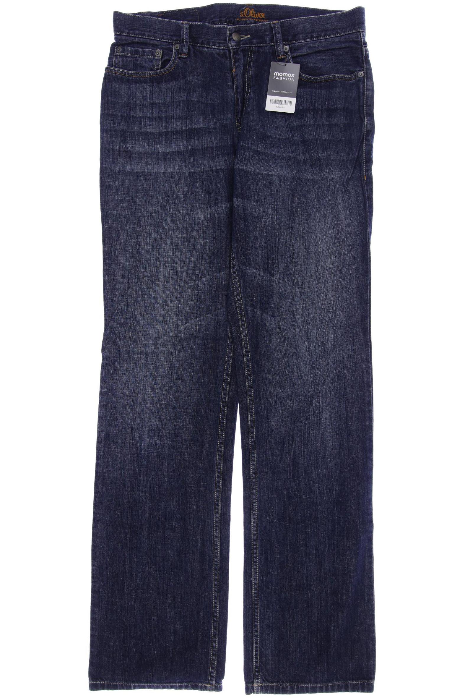 

s.Oliver Damen Jeans, marineblau