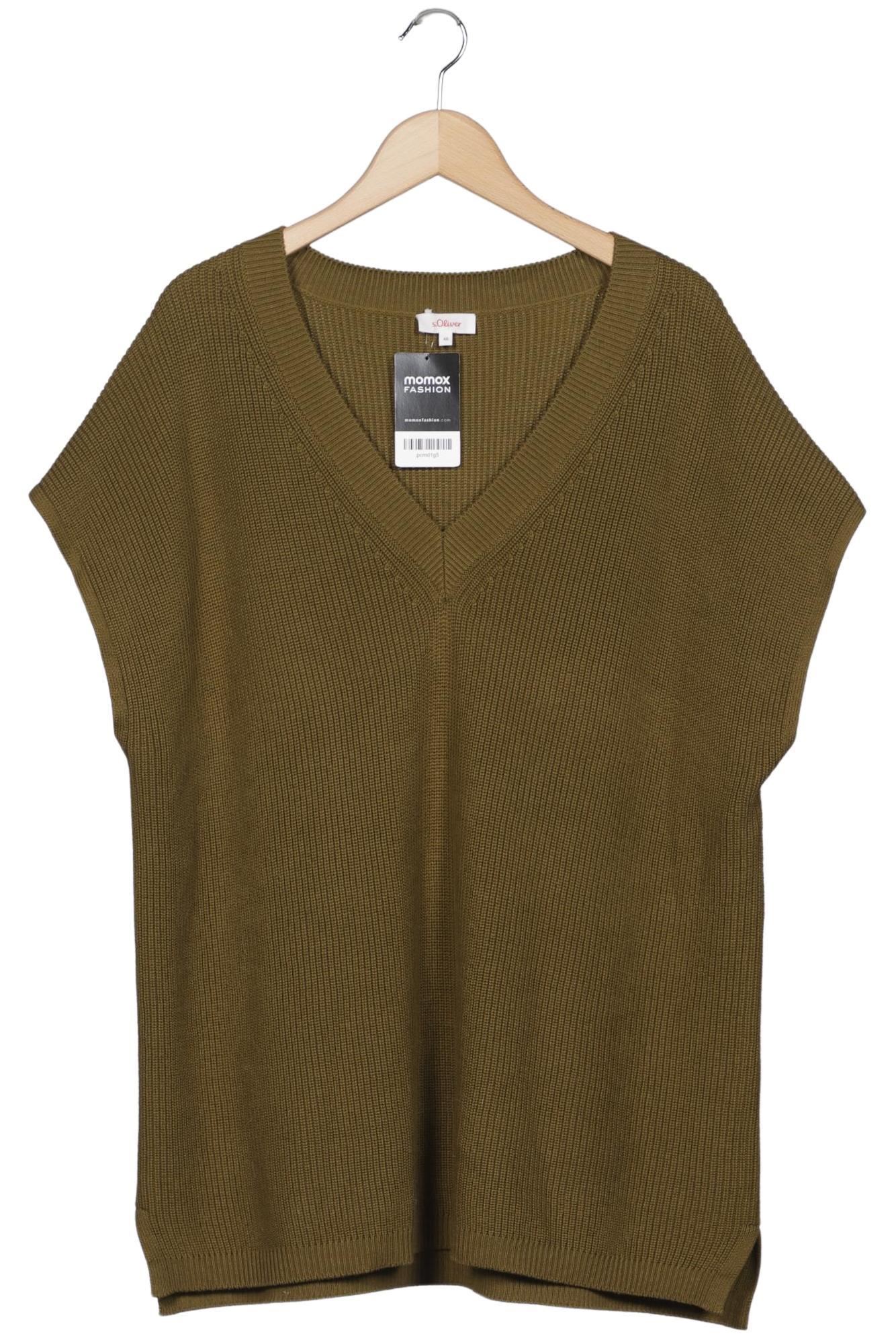 

s.Oliver Damen Pullover, grün, Gr. 46