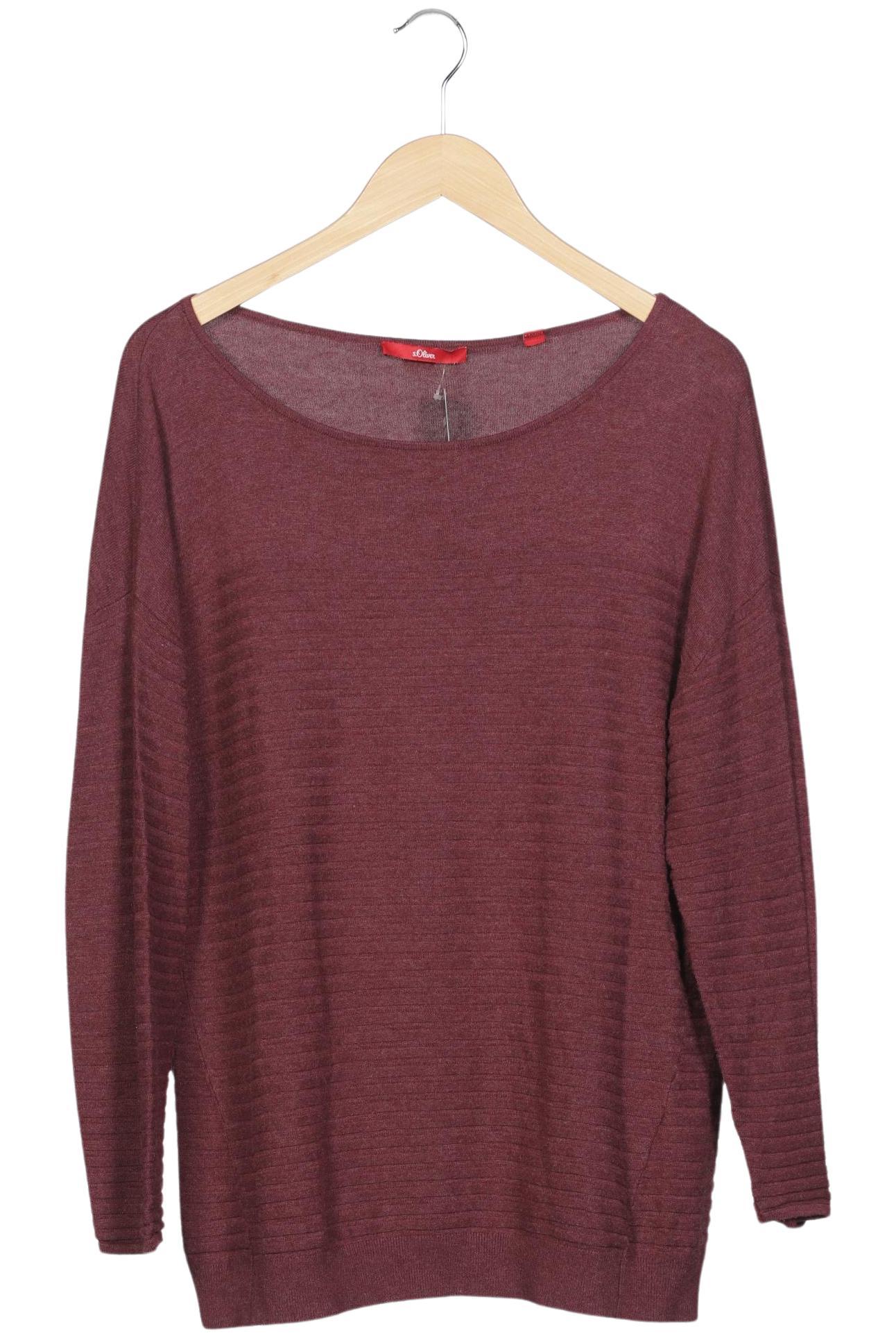 

s.Oliver Damen Pullover, bordeaux, Gr. 46