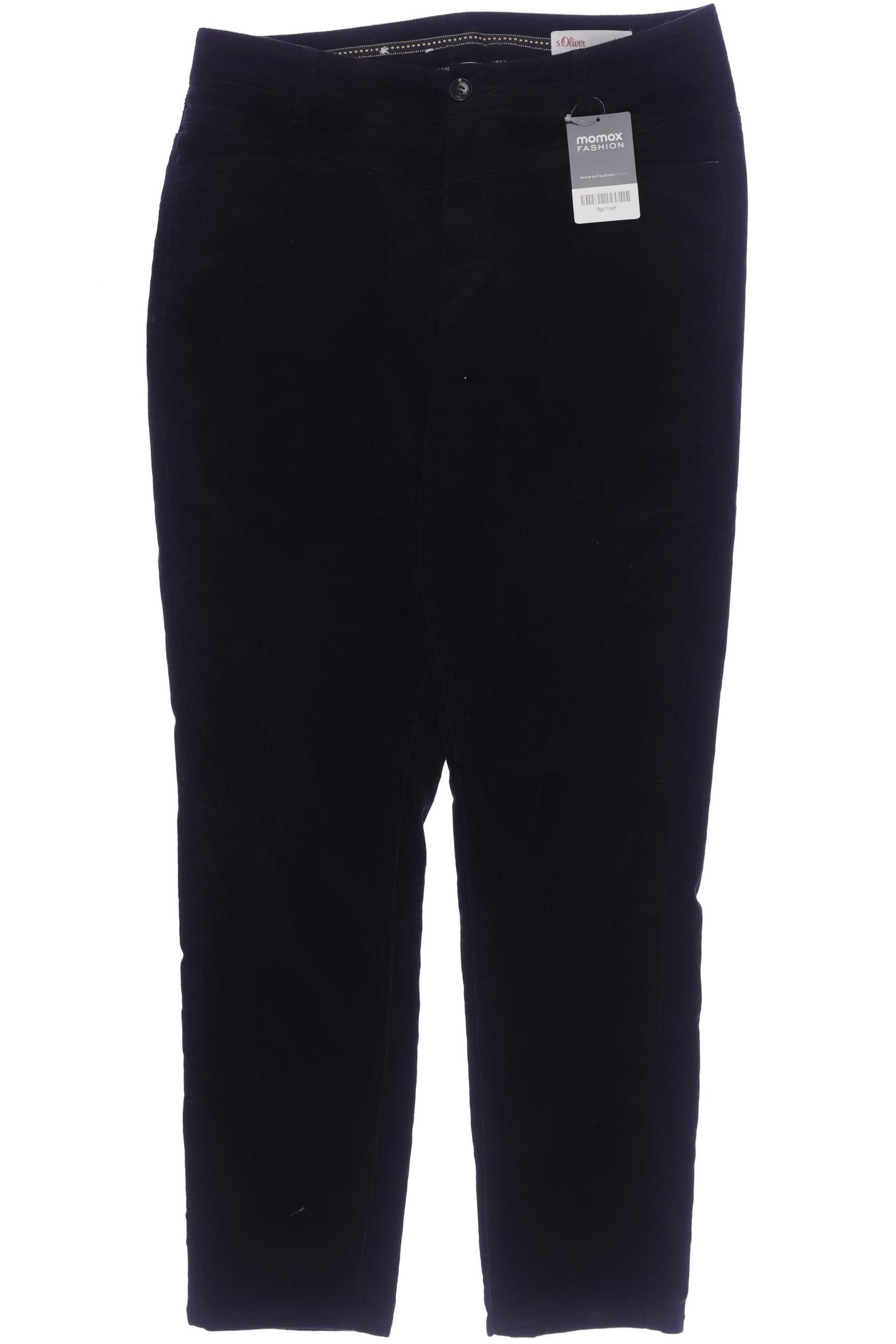 

s.Oliver Damen Stoffhose, schwarz, Gr. 38