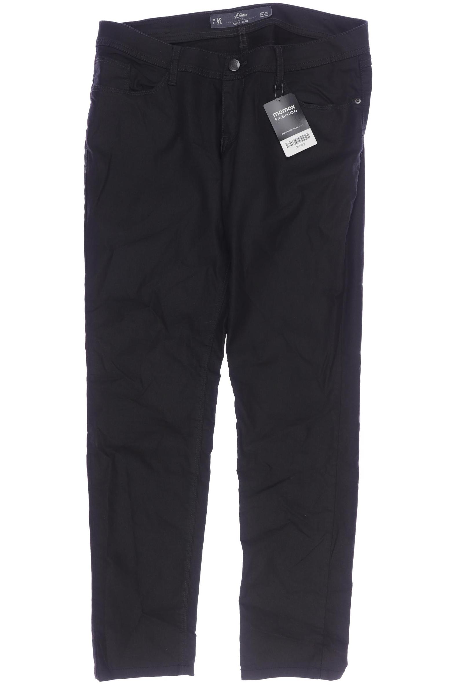 

s.Oliver Damen Jeans, schwarz, Gr. 40