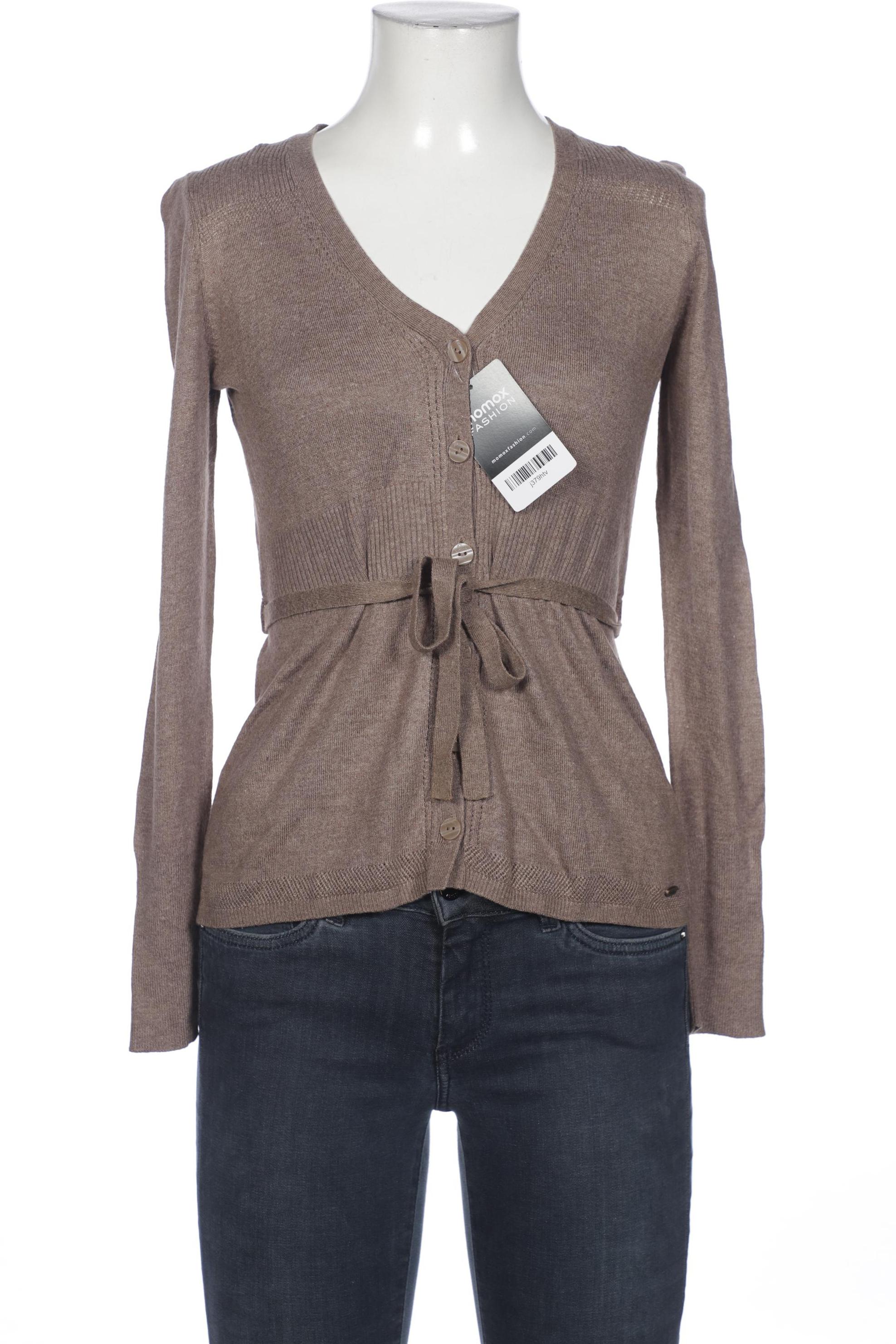 

s.Oliver Damen Strickjacke, braun, Gr. 34