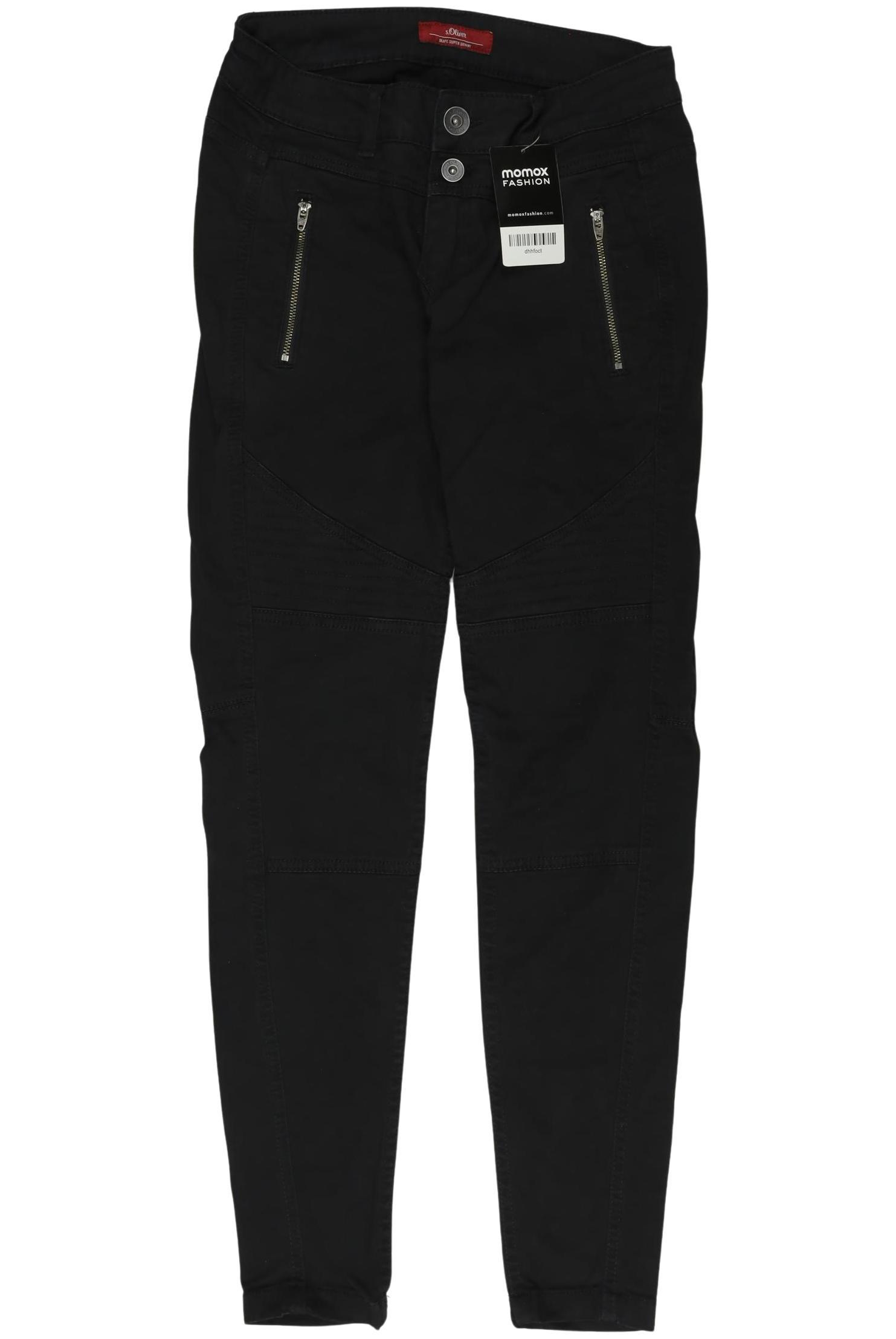 

s.Oliver Damen Jeans, schwarz, Gr. 27