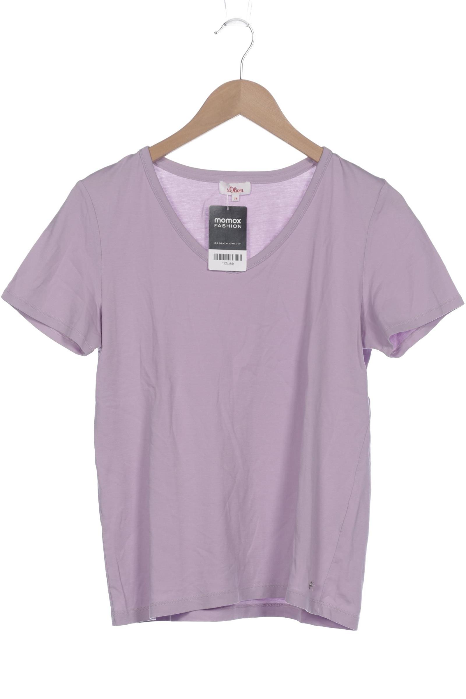 

s.Oliver Damen T-Shirt, flieder, Gr. 38