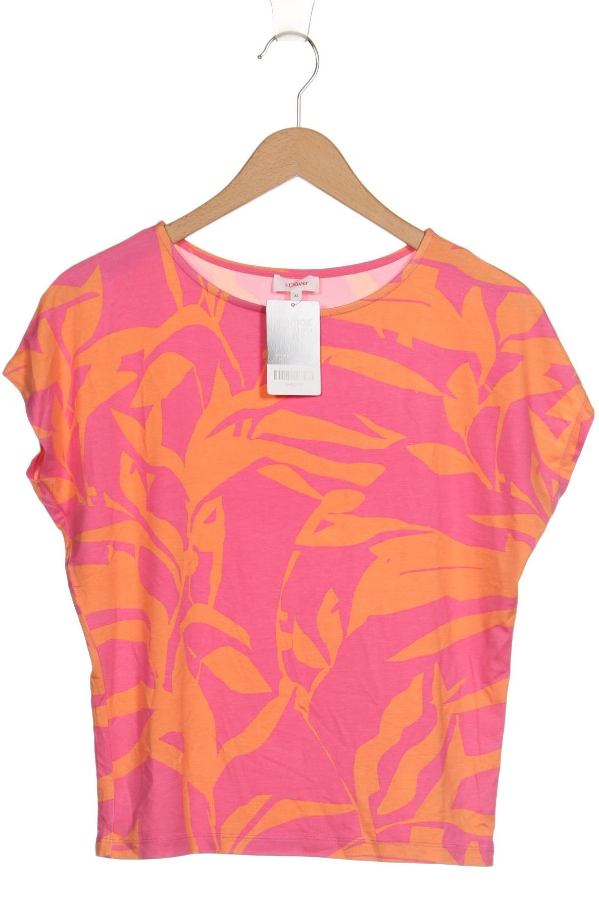 

s.Oliver Damen T-Shirt, pink, Gr. 32