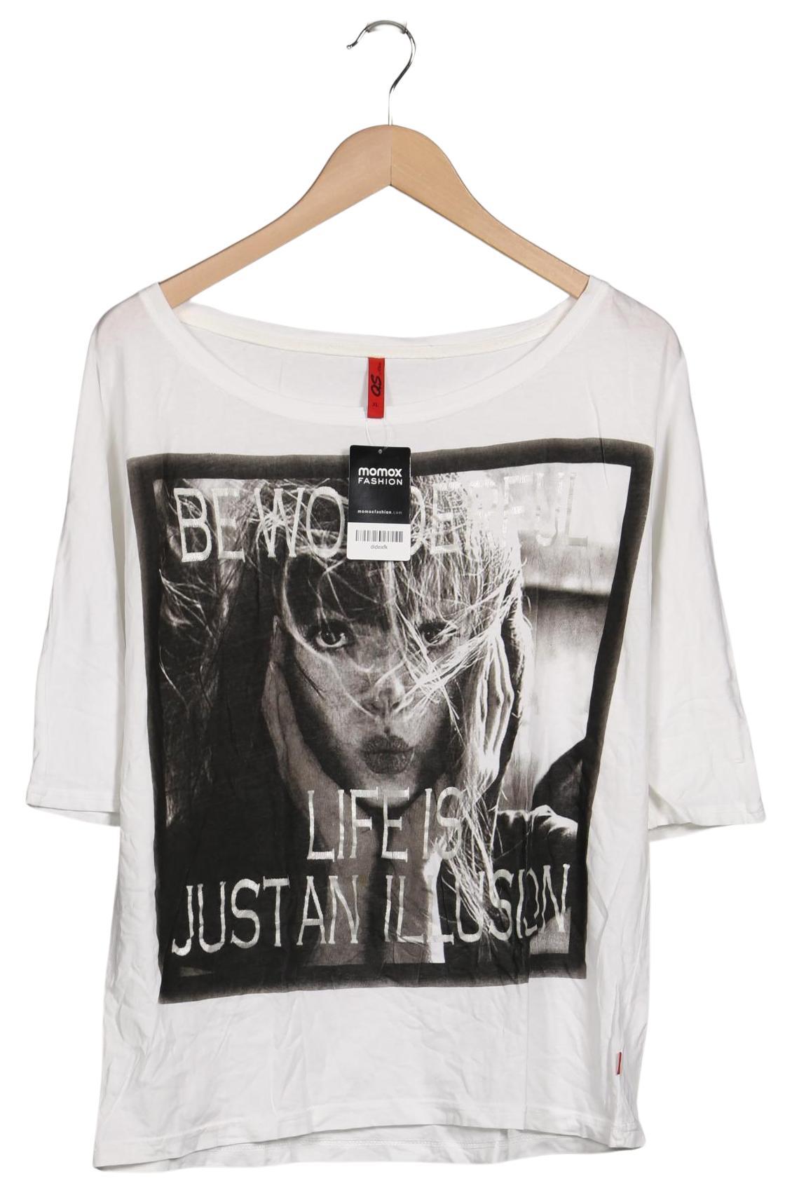 

s.Oliver Damen T-Shirt, weiß, Gr. 44