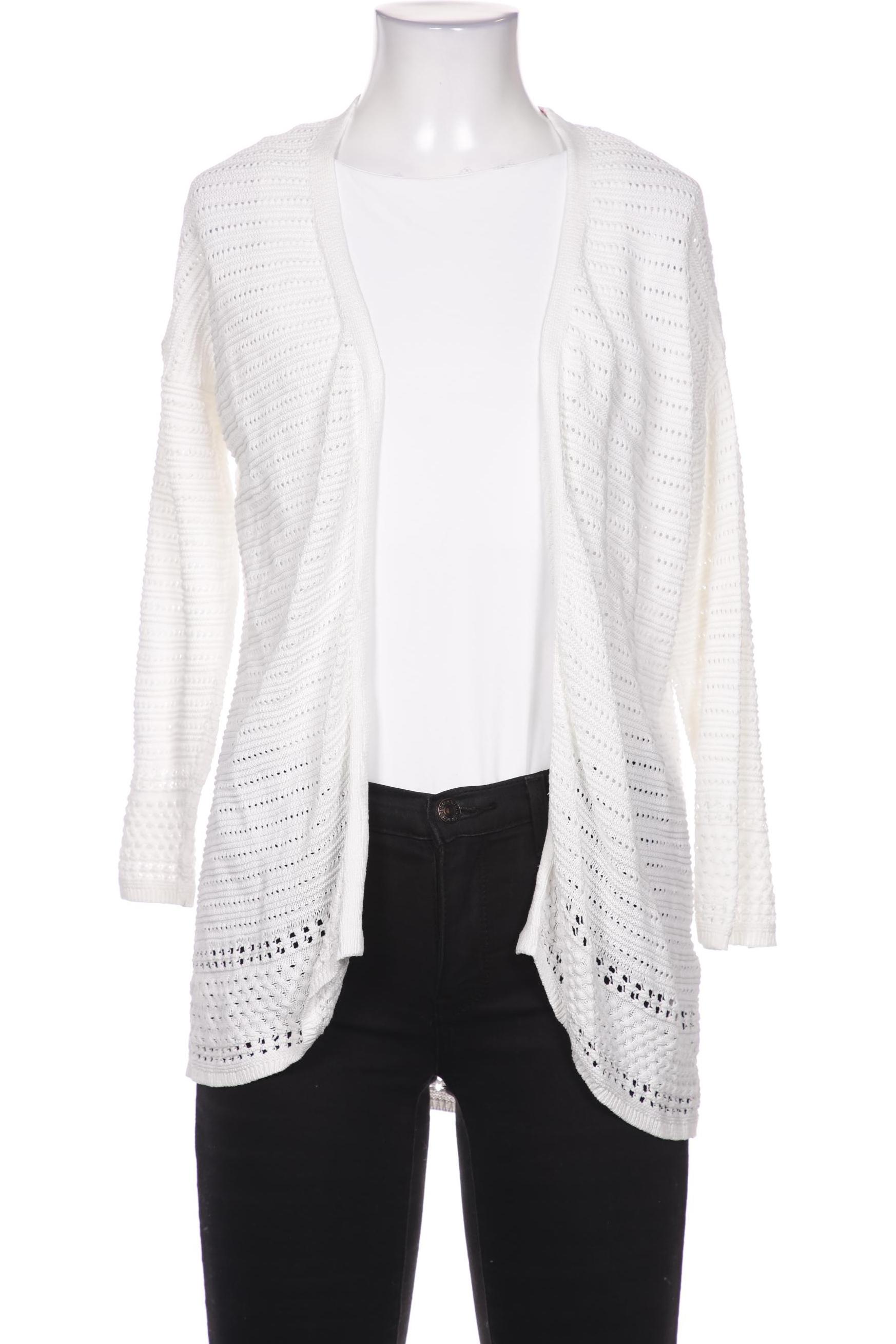 

s.Oliver Damen Strickjacke, weiß, Gr. 34