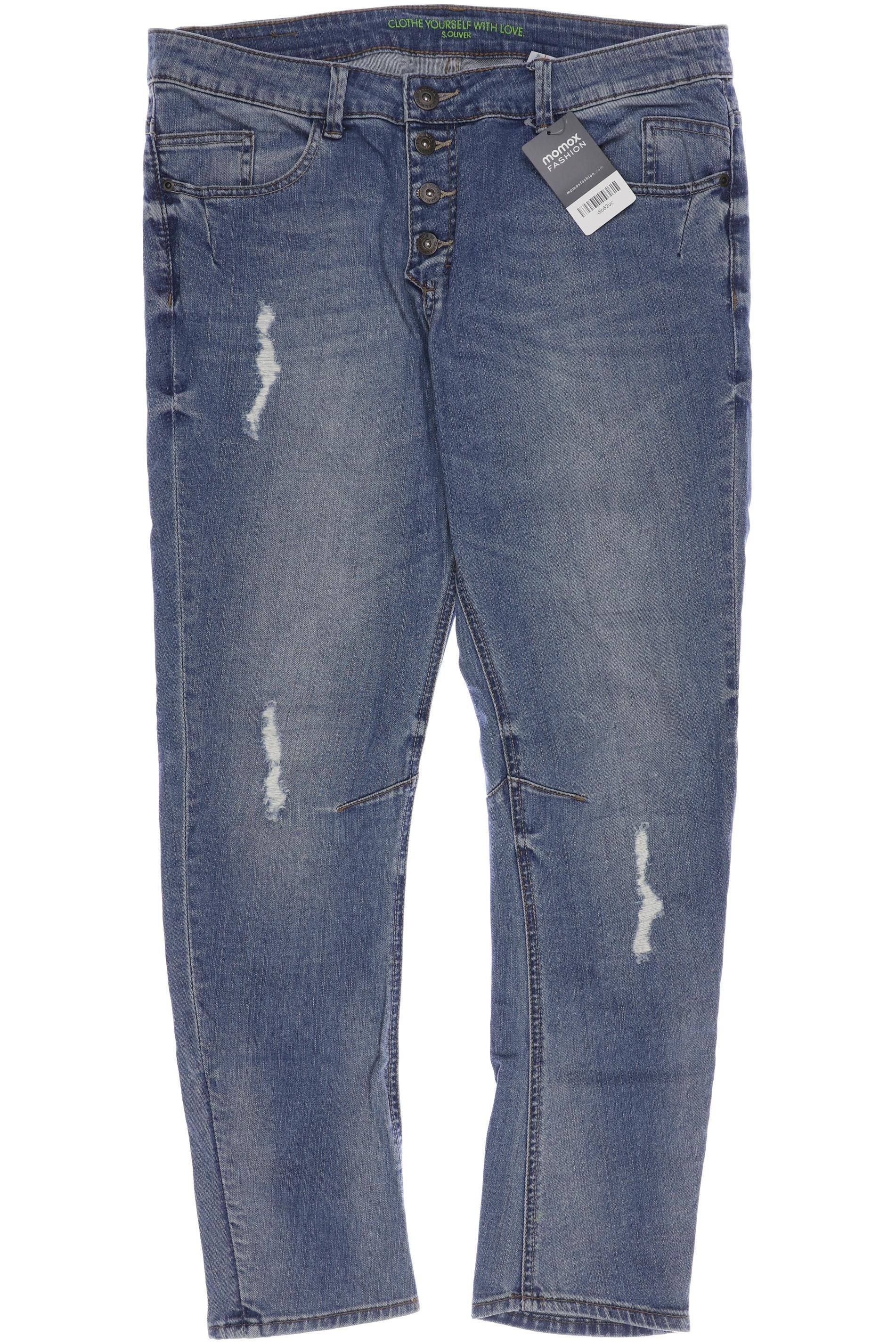 

s.Oliver Damen Jeans, blau