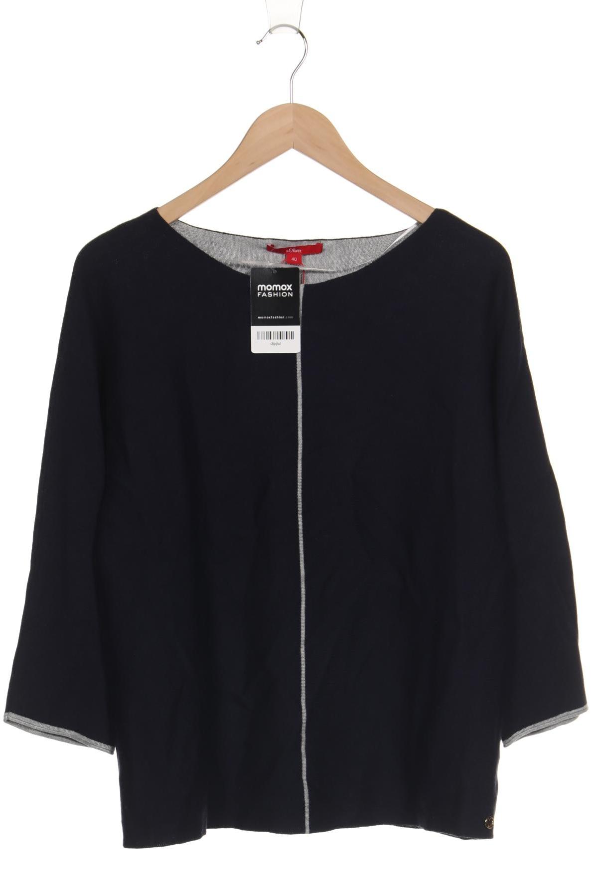 

s.Oliver Damen Pullover, marineblau, Gr. 40
