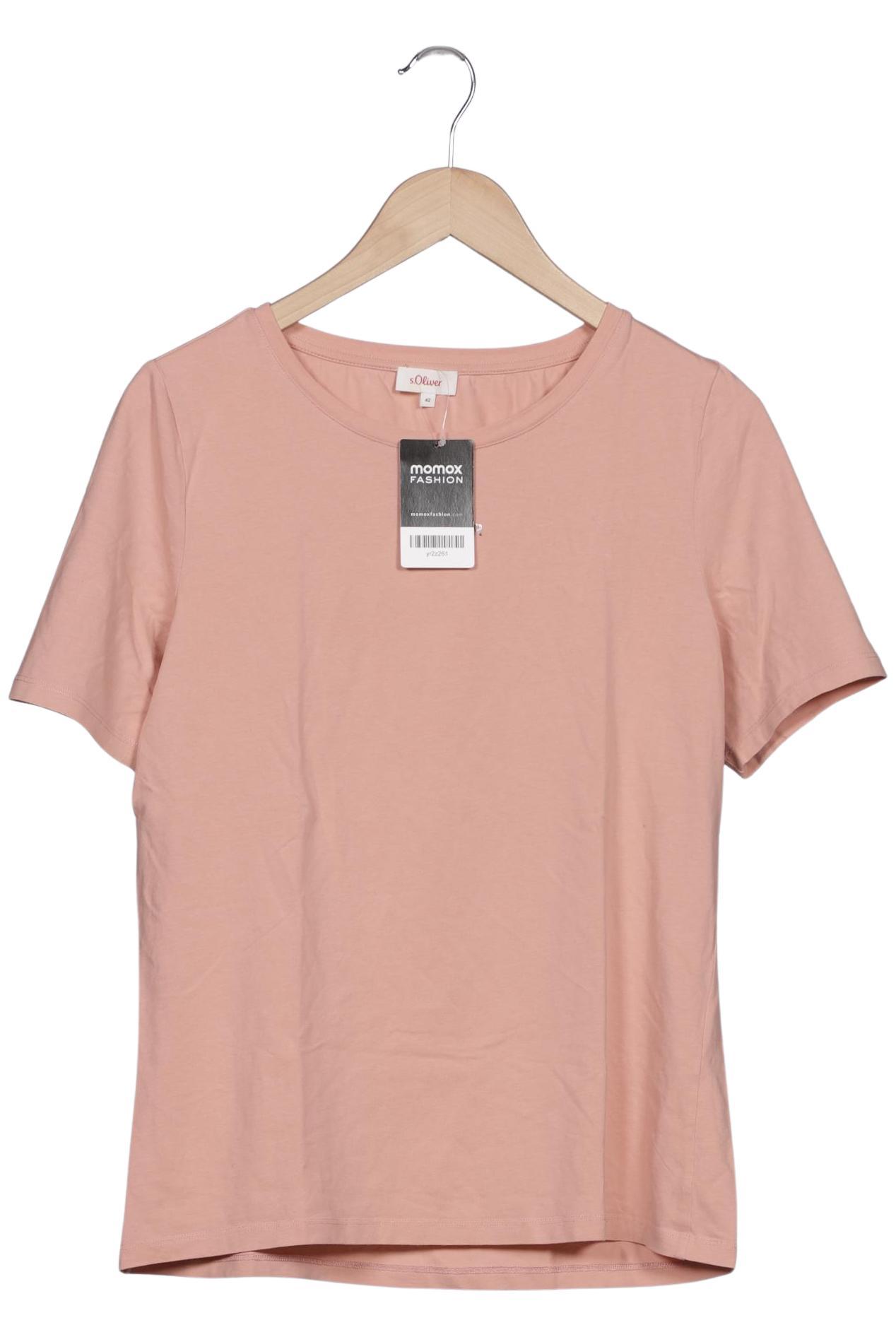 

s.Oliver Damen T-Shirt, pink, Gr. 42