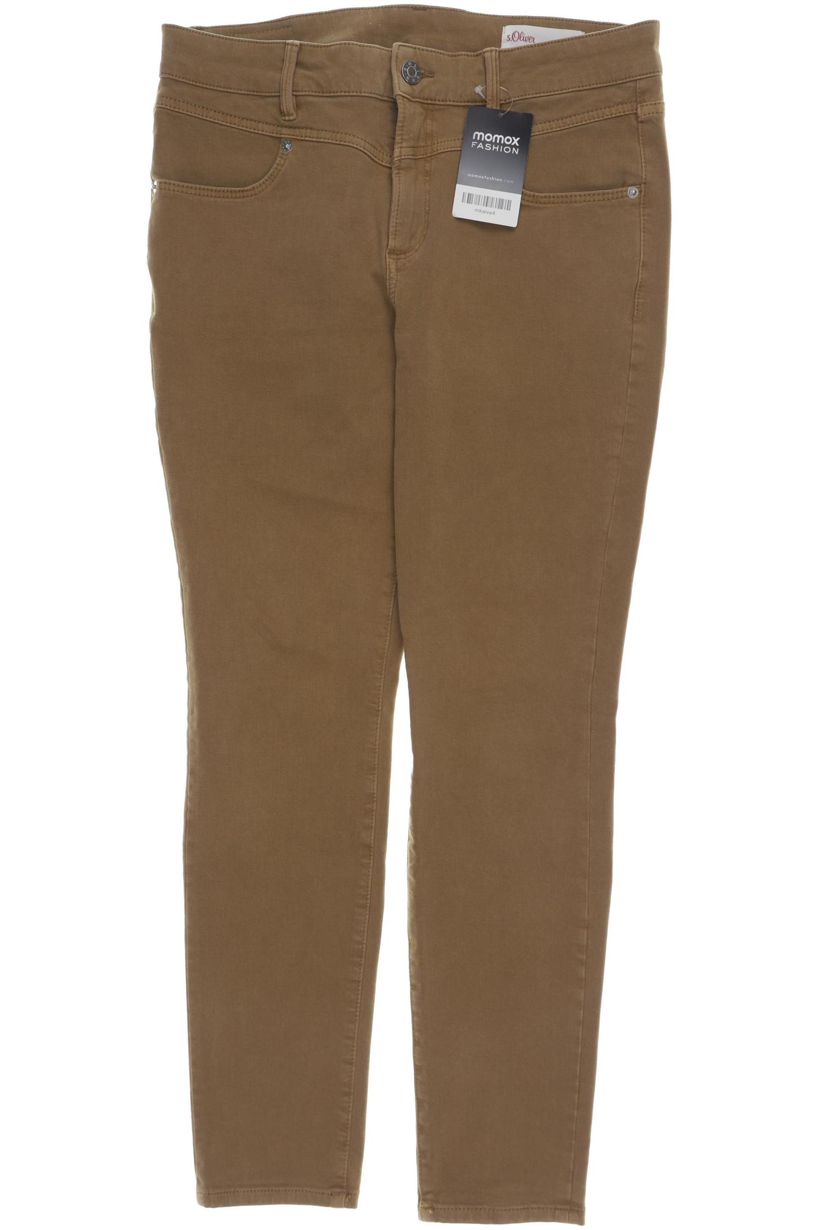 

s.Oliver Damen Jeans, beige