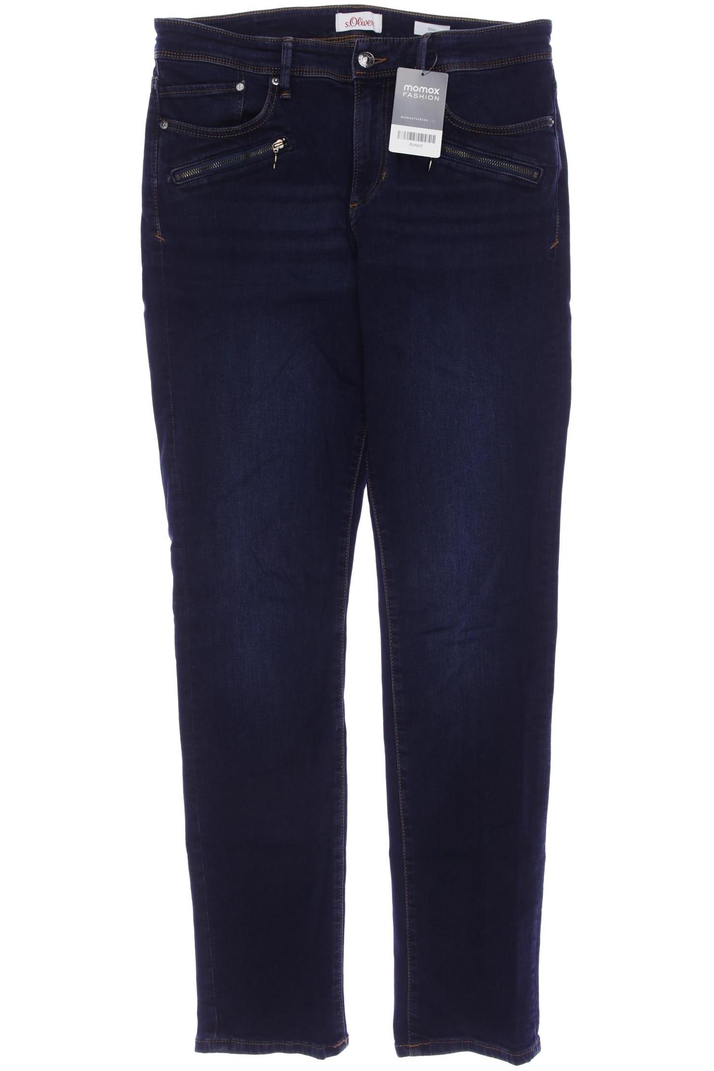 

s.Oliver Damen Jeans, marineblau, Gr. 38