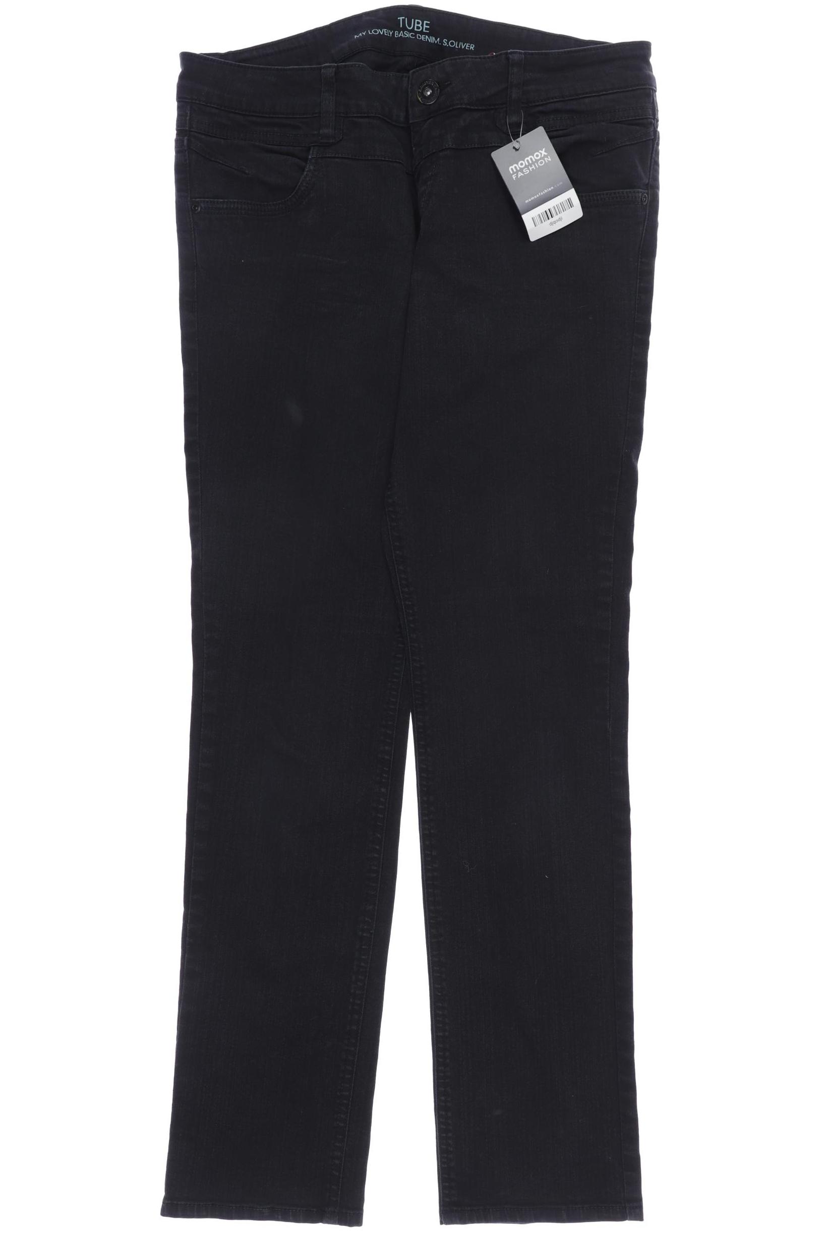 

s.Oliver Damen Jeans, schwarz, Gr. 40