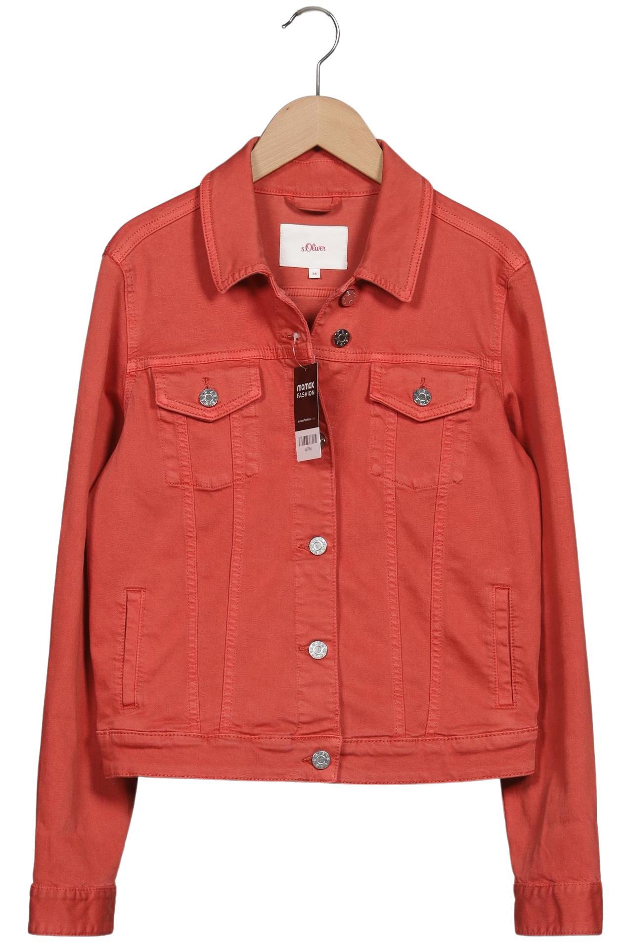 

s.Oliver Damen Jacke, rot, Gr. 34