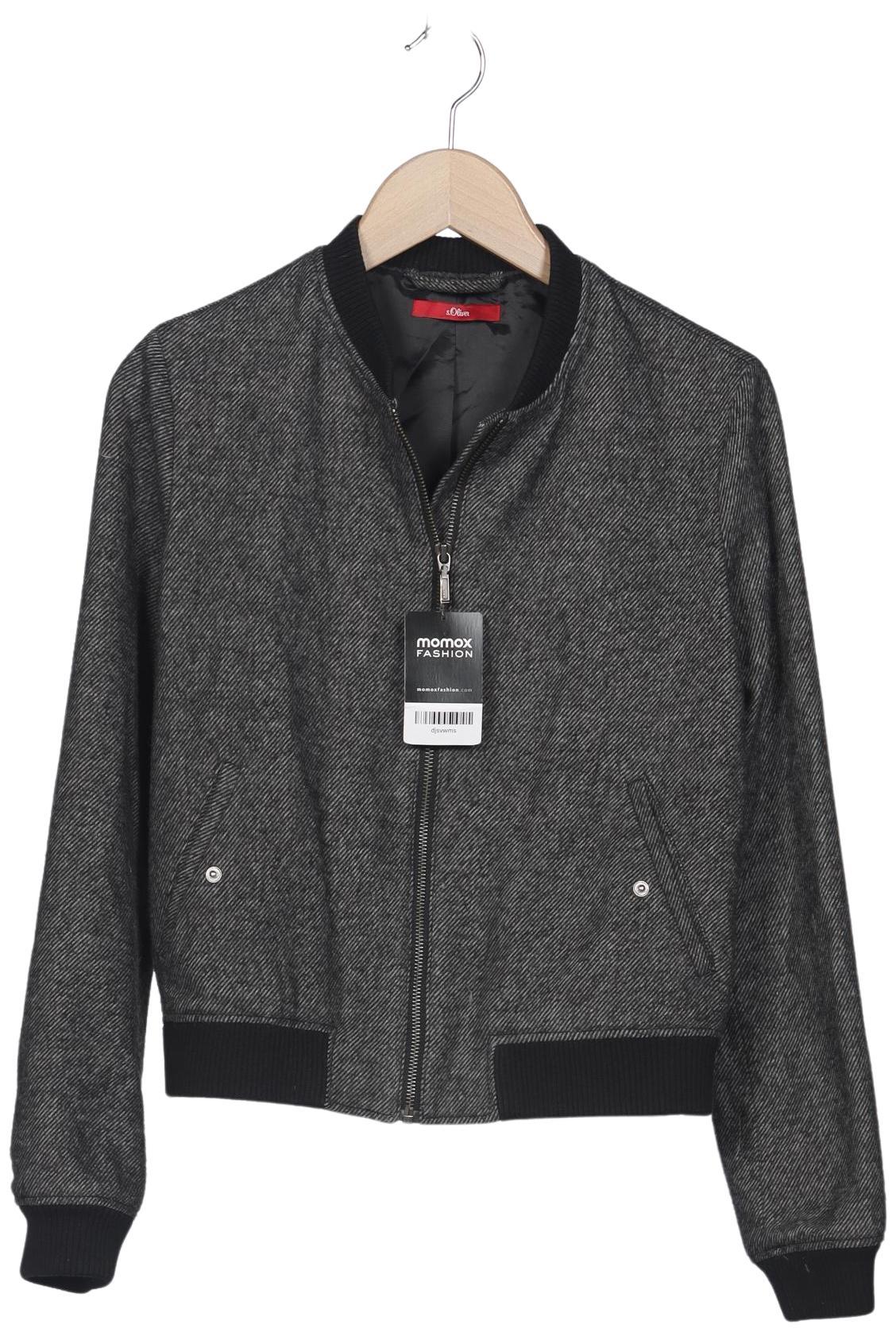 

s.Oliver Damen Jacke, schwarz, Gr. 42