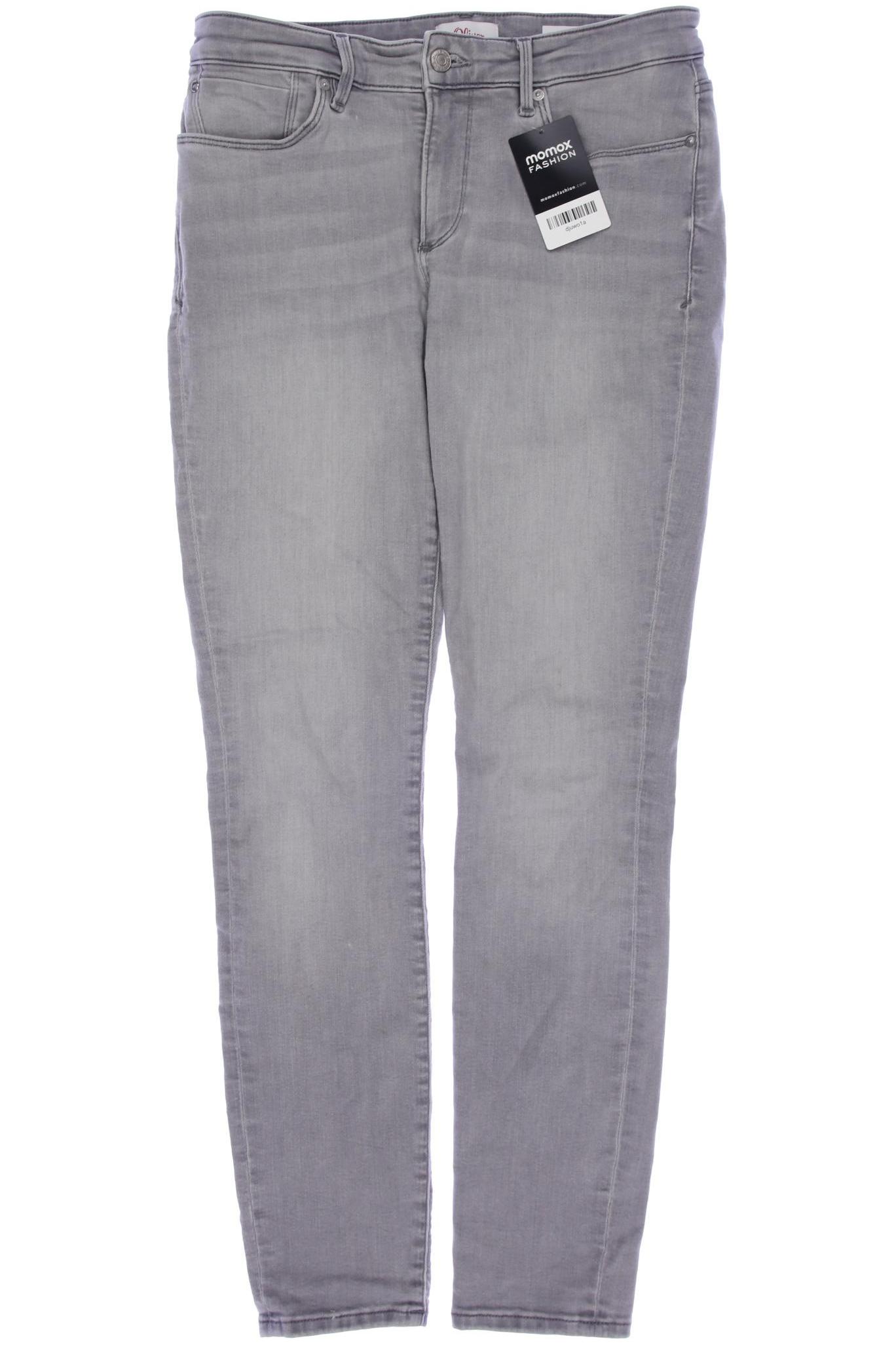 

s.Oliver Damen Jeans, grau, Gr. 38