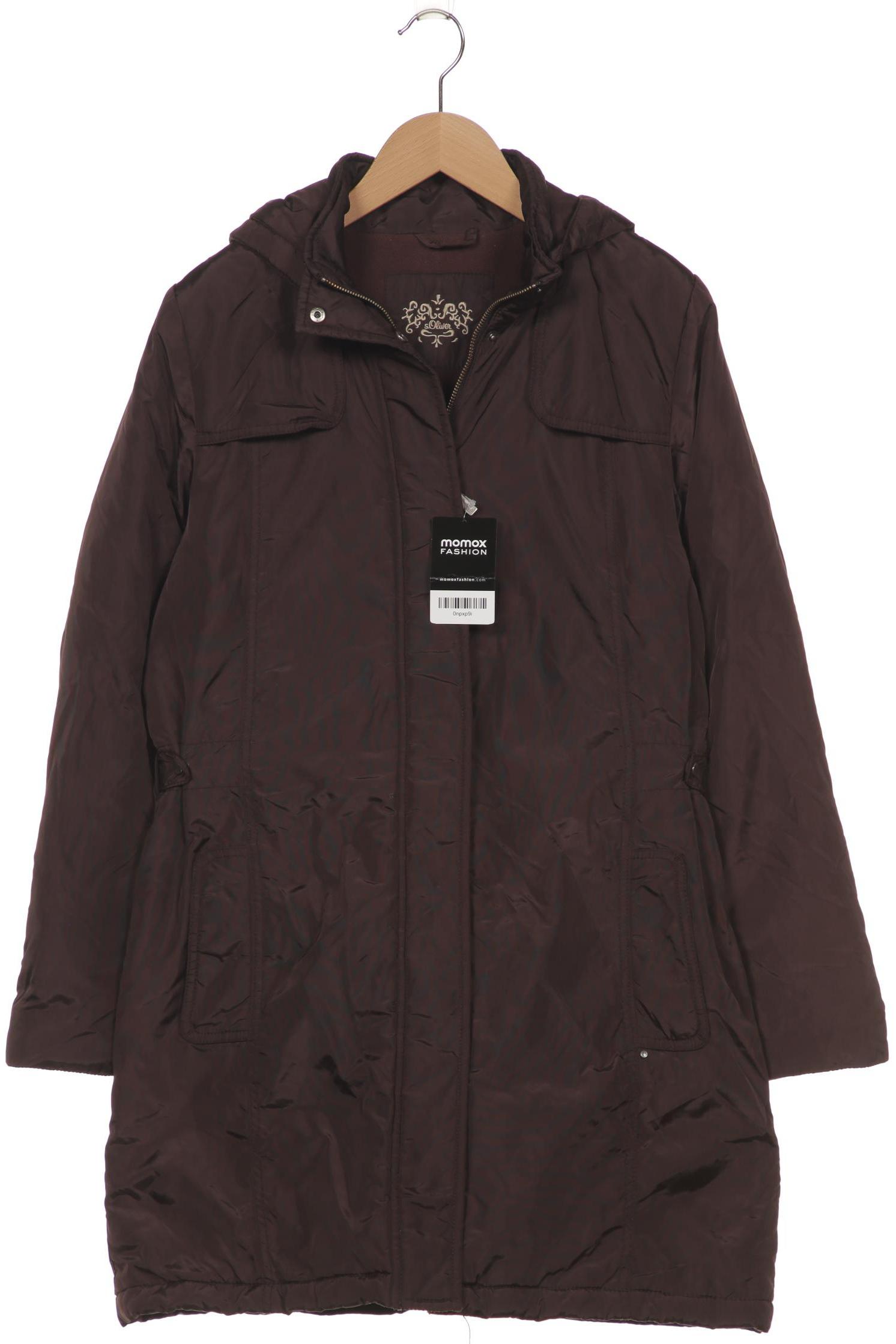 

s.Oliver Damen Mantel, braun, Gr. 38