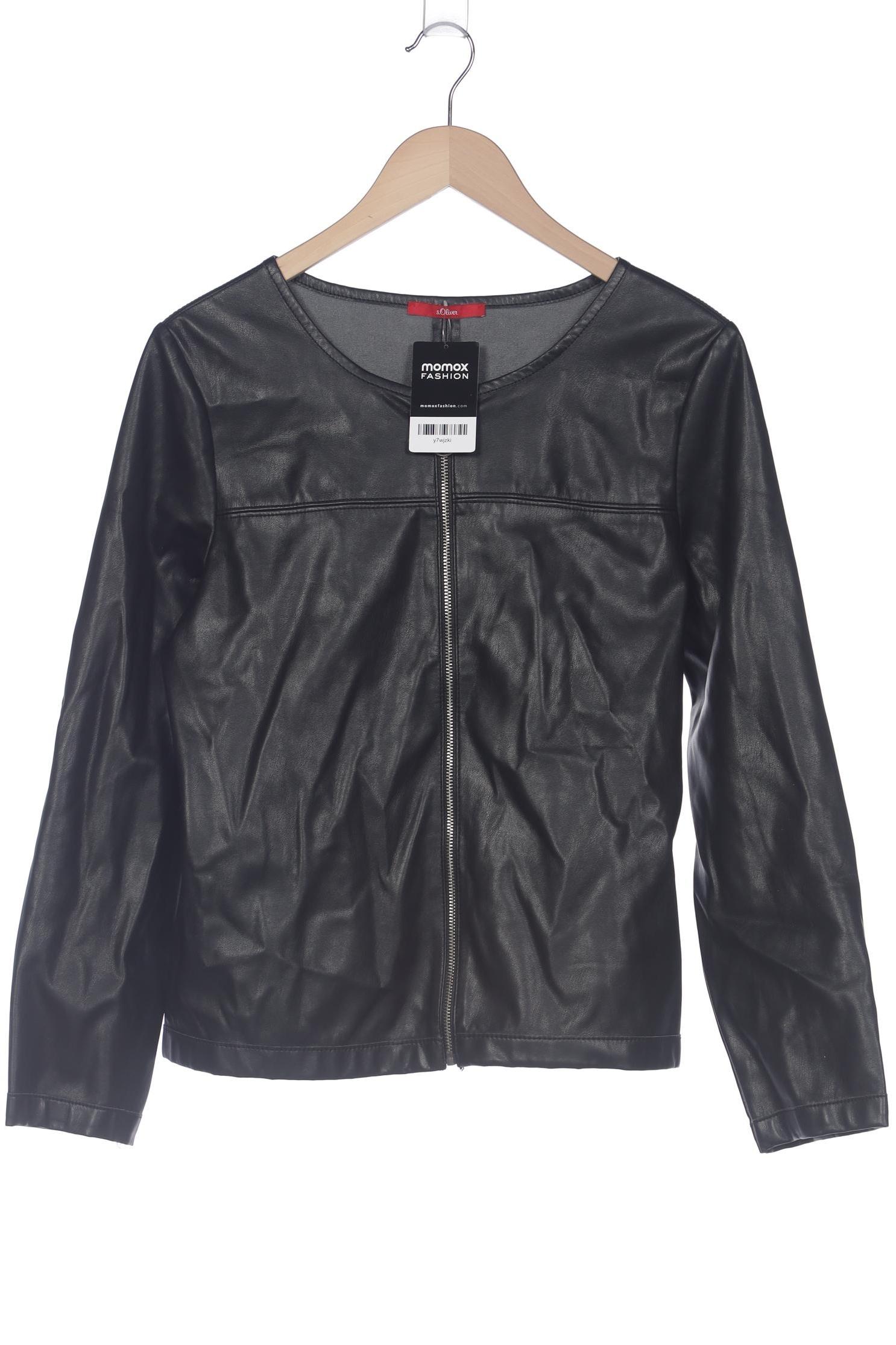

s.Oliver Damen Jacke, schwarz, Gr. 40