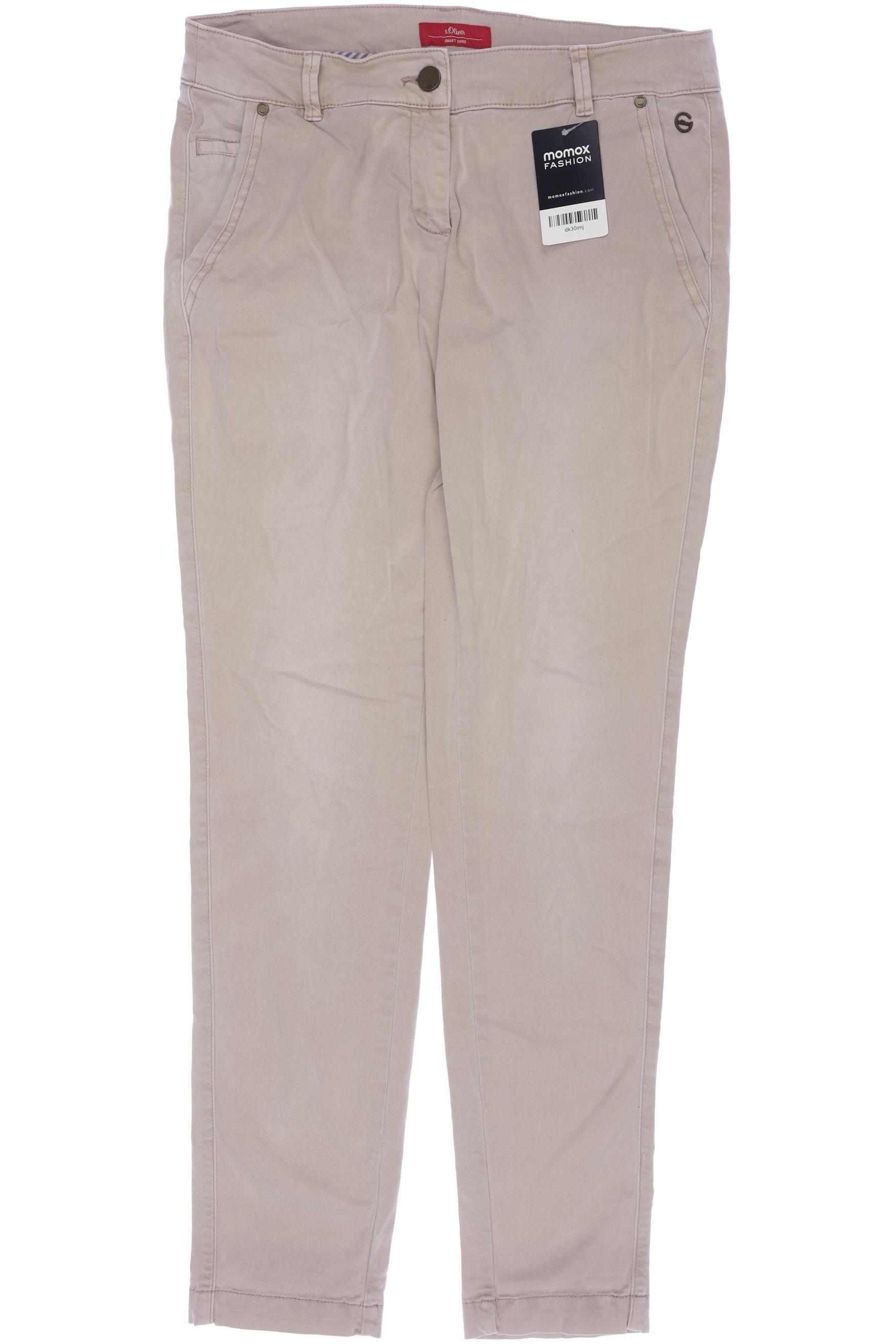 

s.Oliver Damen Stoffhose, beige, Gr. 36