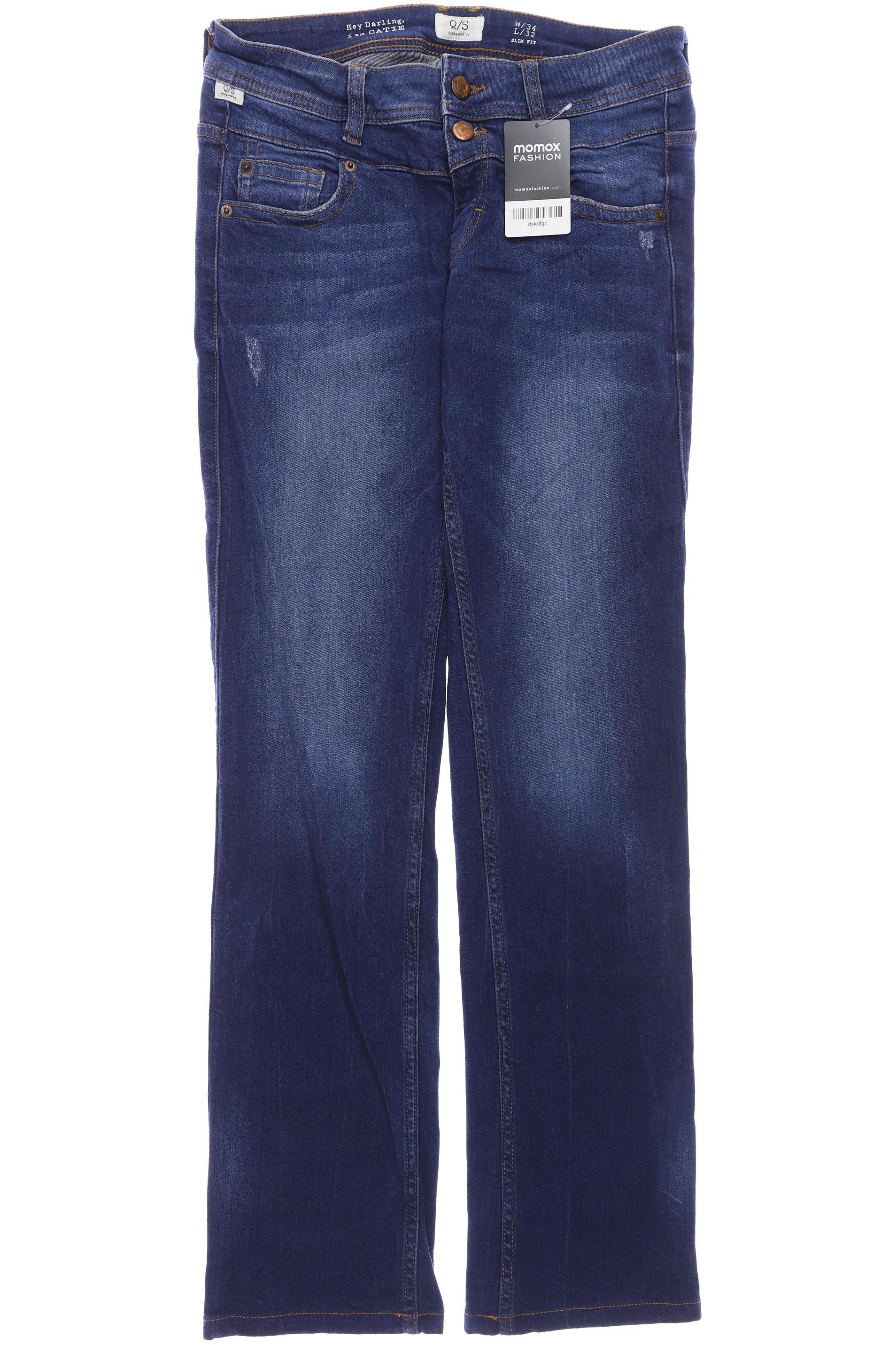 

s.Oliver Damen Jeans, blau