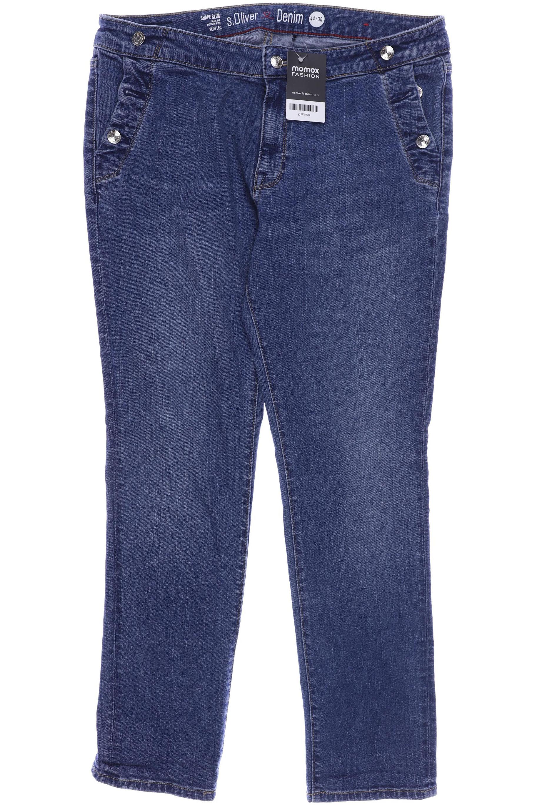 

s.Oliver Damen Jeans, blau