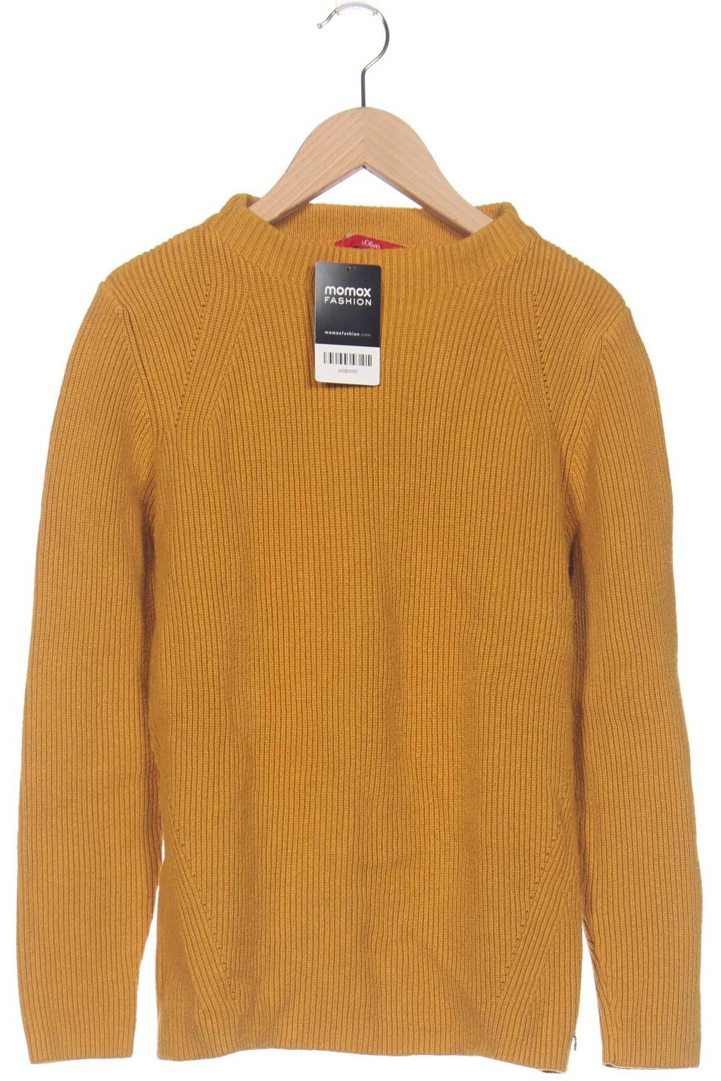 

s.Oliver Damen Pullover, gelb, Gr. 40