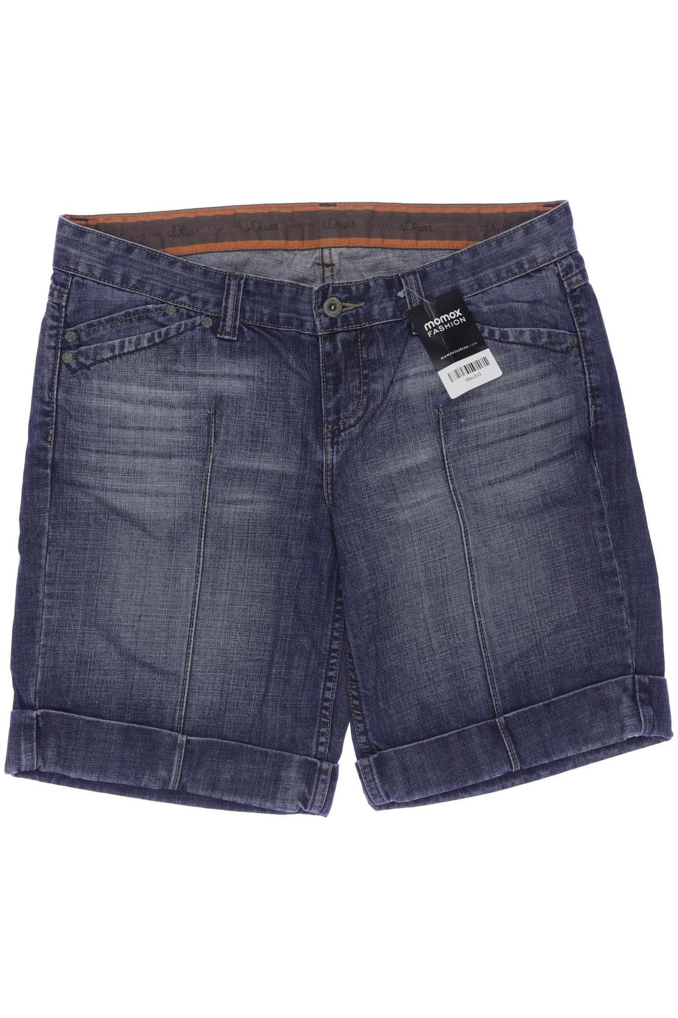 

s.Oliver Damen Shorts, blau, Gr. 42