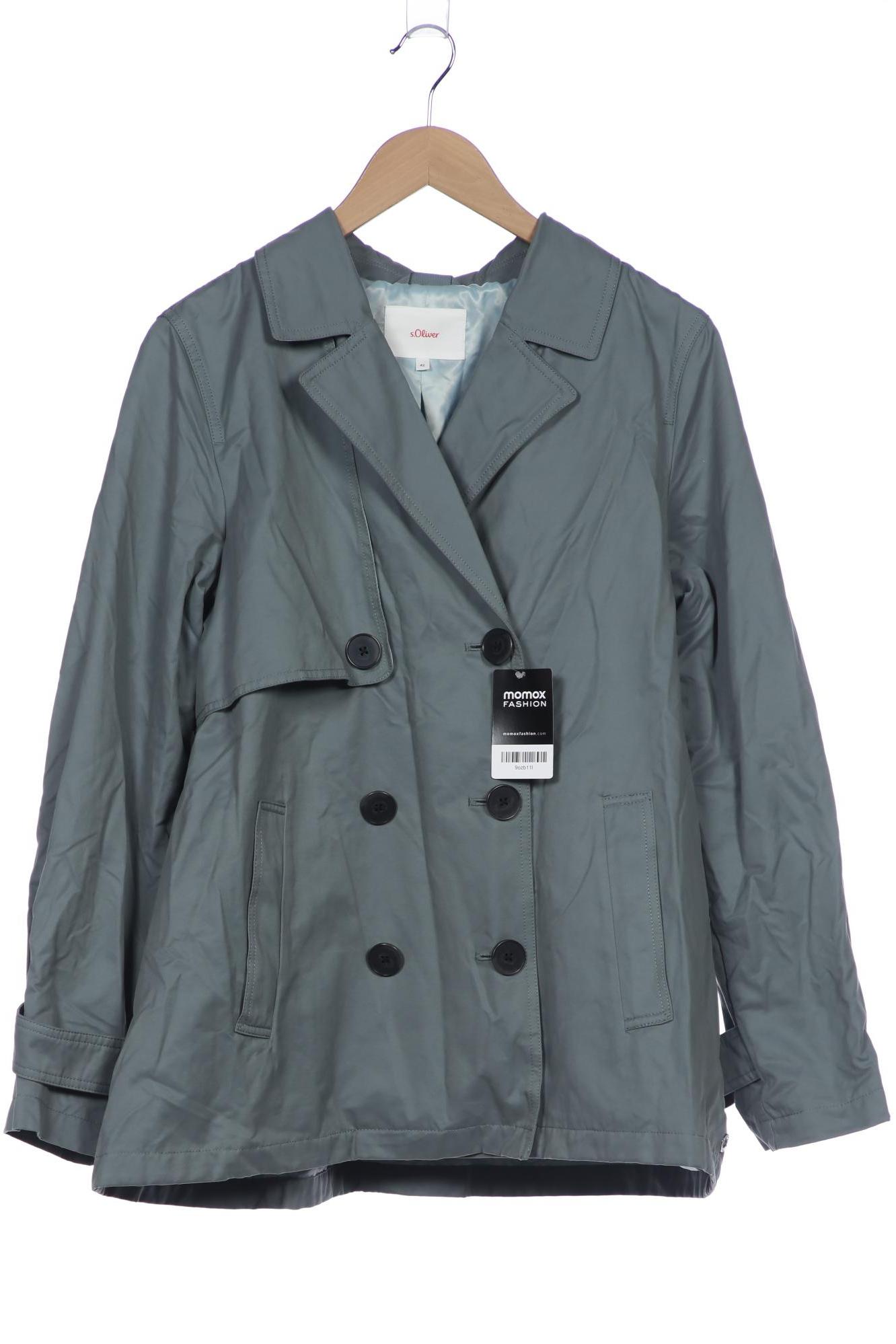 

s.Oliver Damen Jacke, türkis, Gr. 42