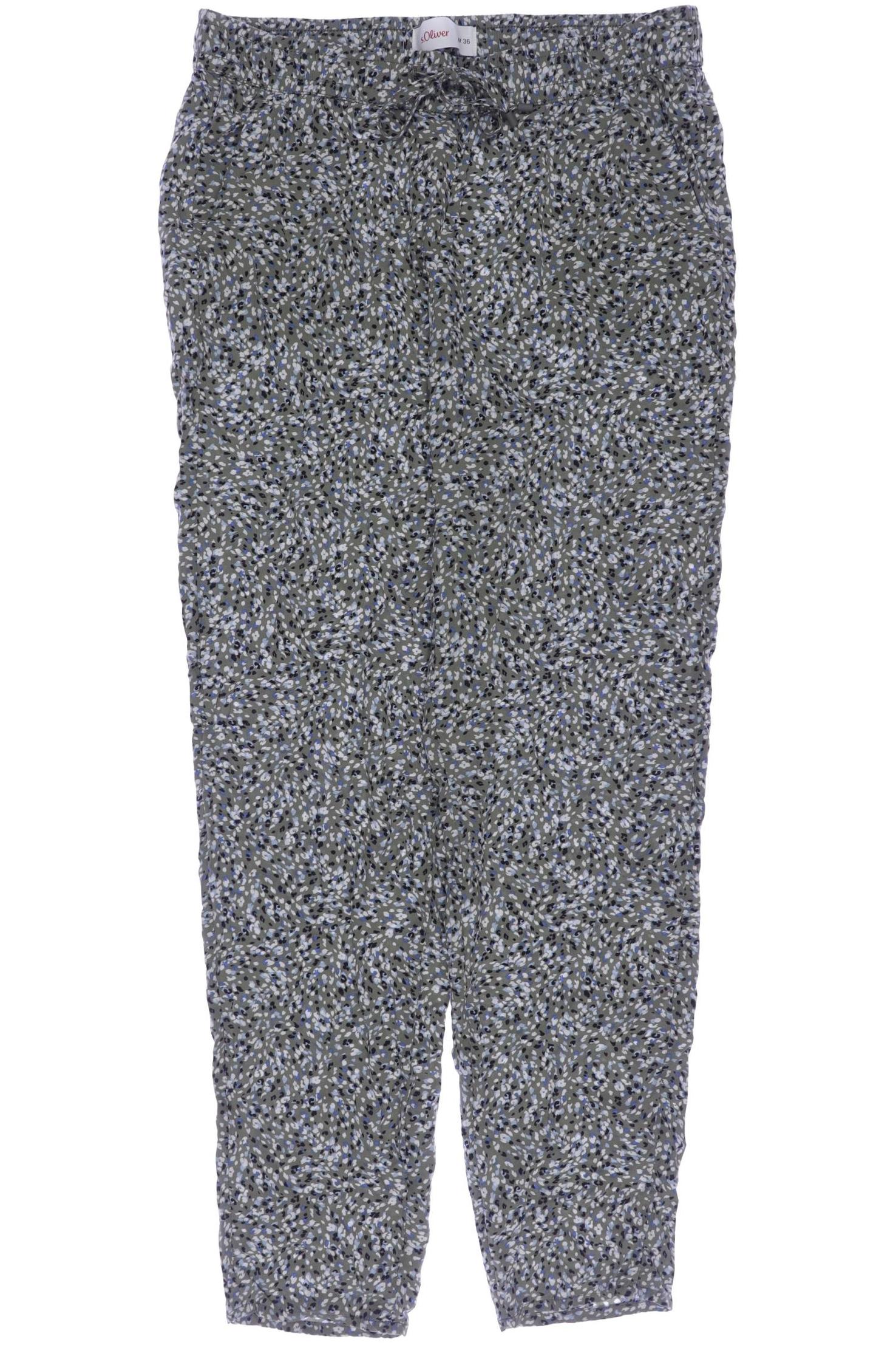

s.Oliver Damen Stoffhose, grün, Gr. 36