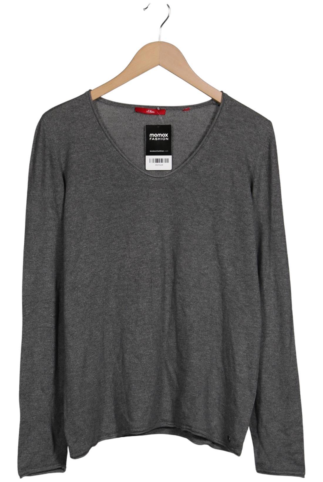 

s.Oliver Damen Pullover, grau, Gr. 44