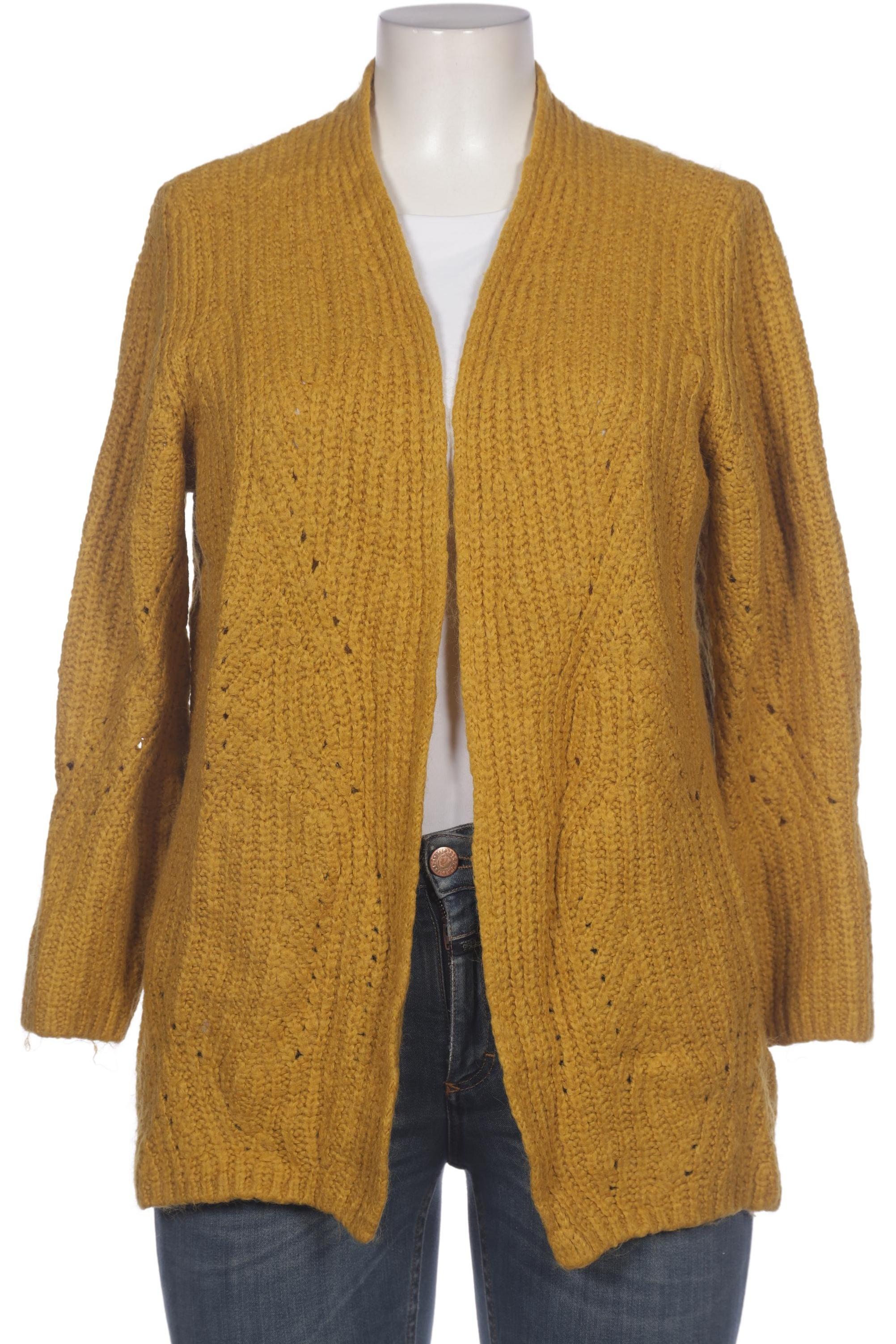 

s.Oliver Damen Strickjacke, gelb, Gr. 44