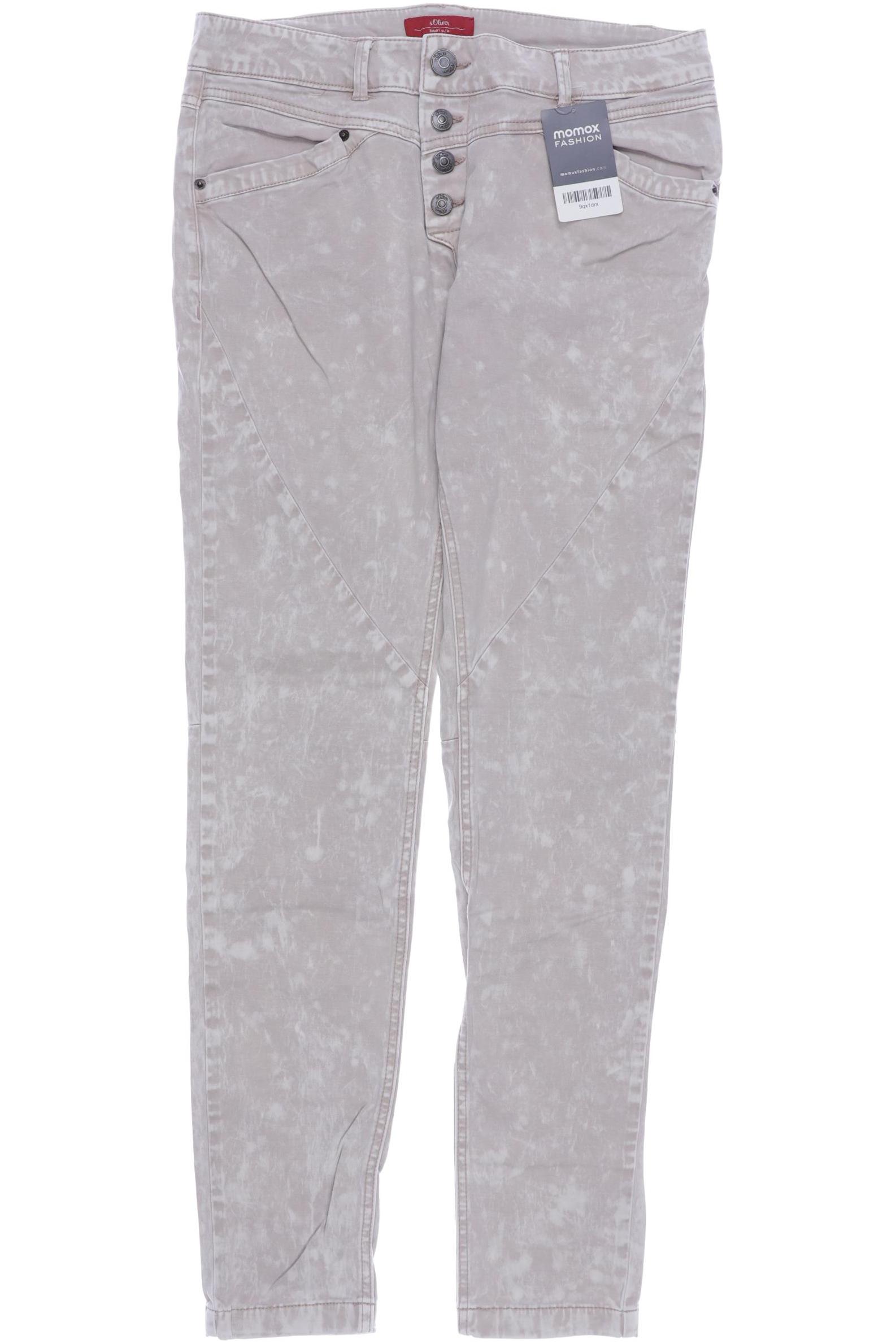 

s.Oliver Damen Jeans, beige, Gr. 30