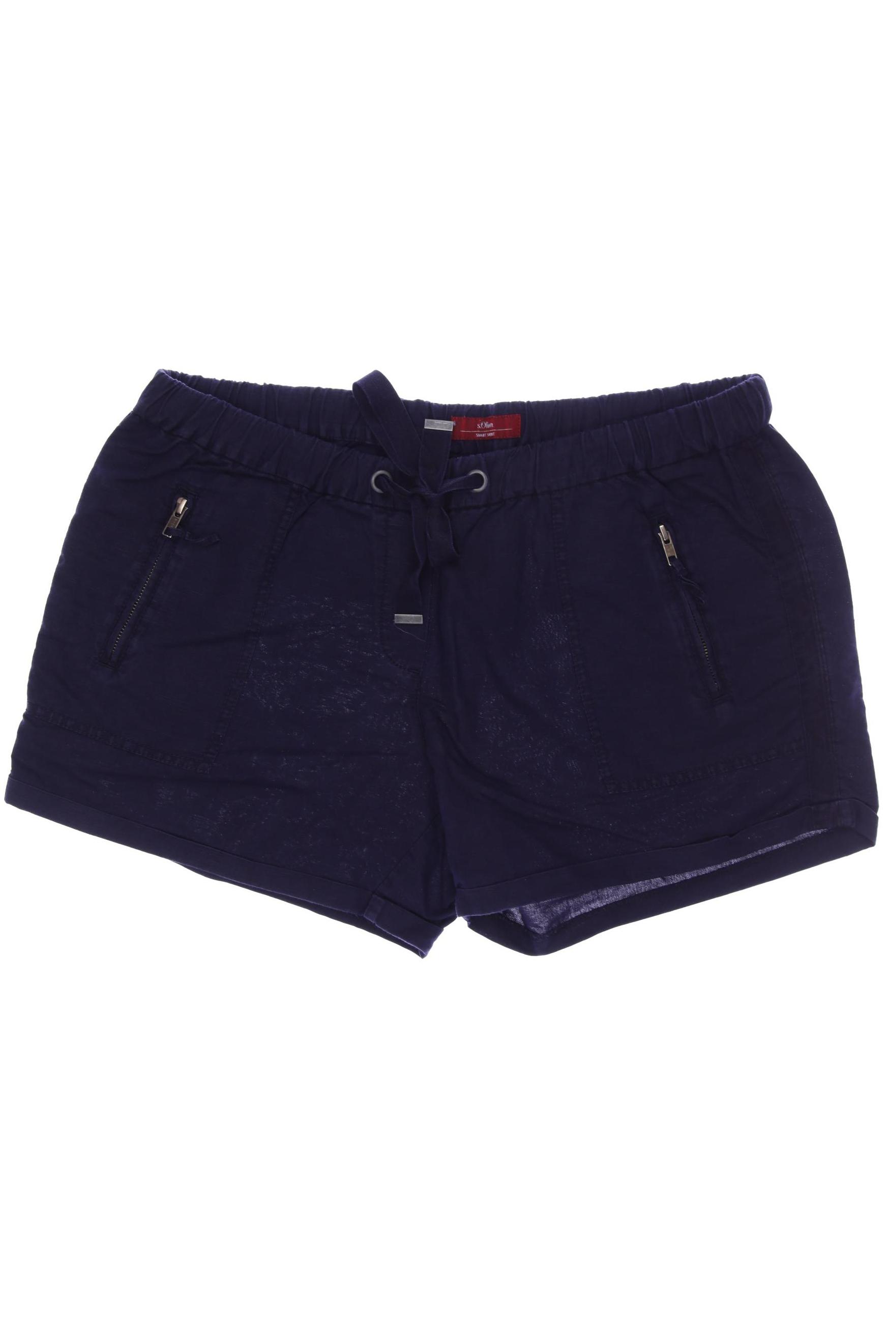 

s.Oliver Damen Shorts, marineblau