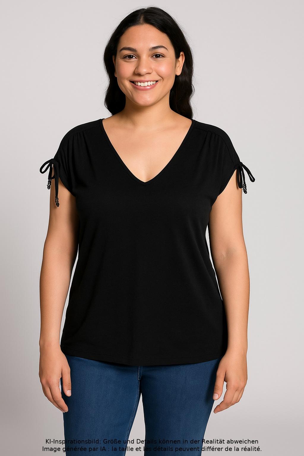 

s.Oliver Damen T-Shirt, schwarz, Gr. 44