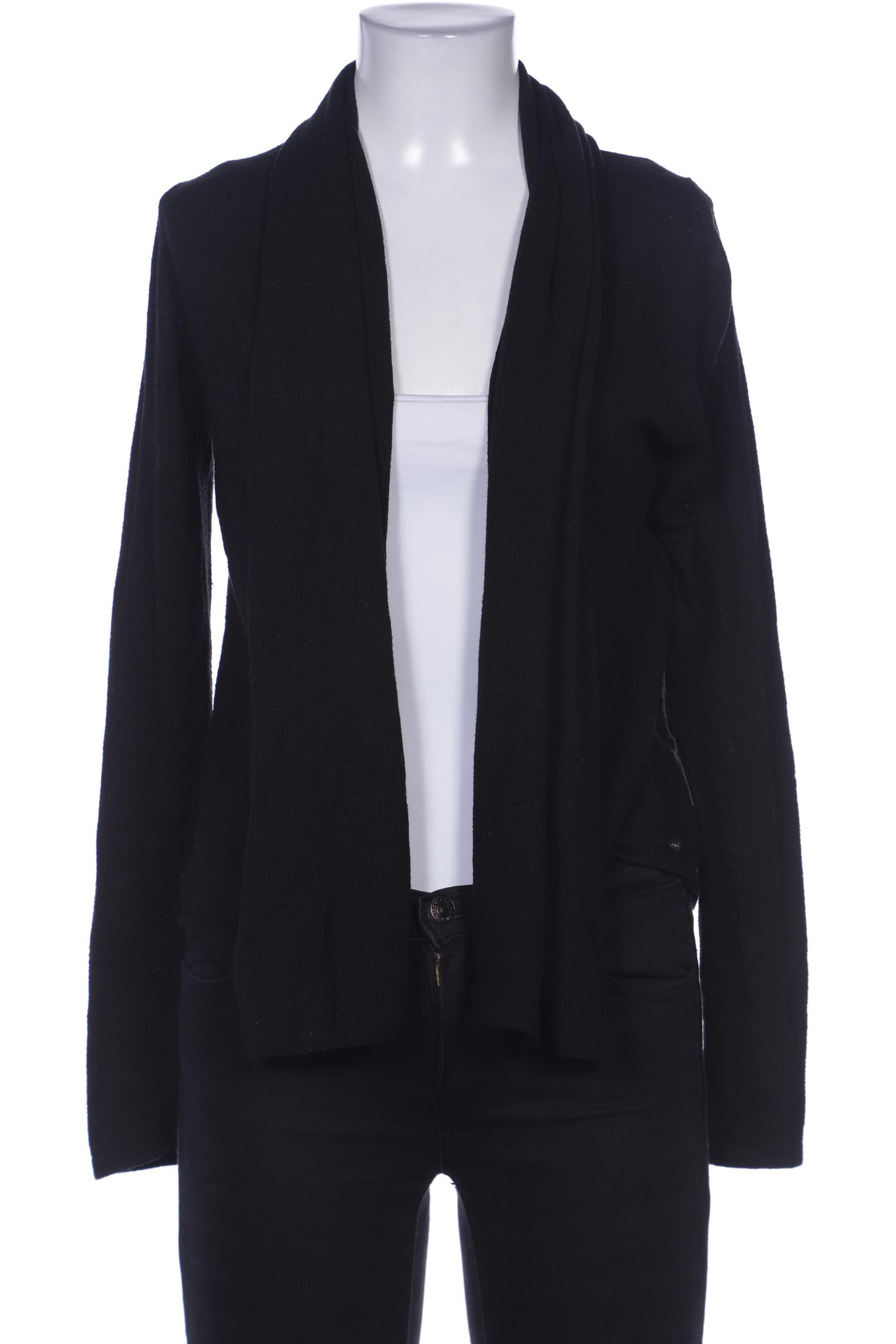 

s.Oliver Damen Strickjacke, schwarz, Gr. 36
