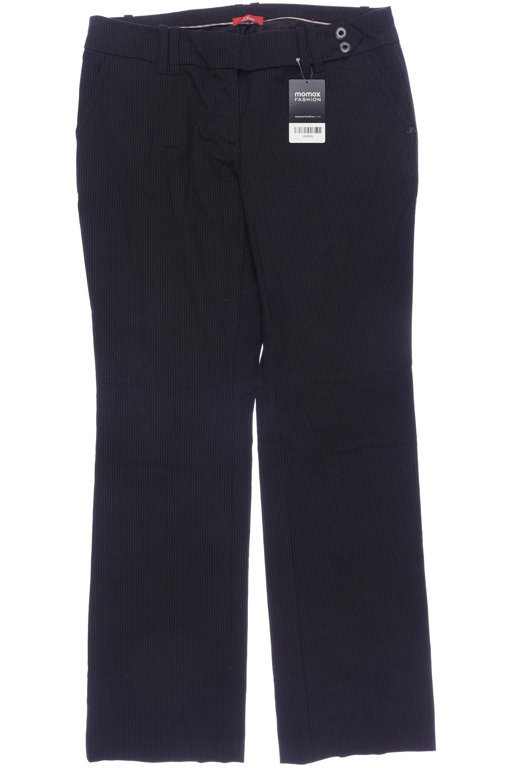 

s.Oliver Damen Stoffhose, schwarz, Gr. 40