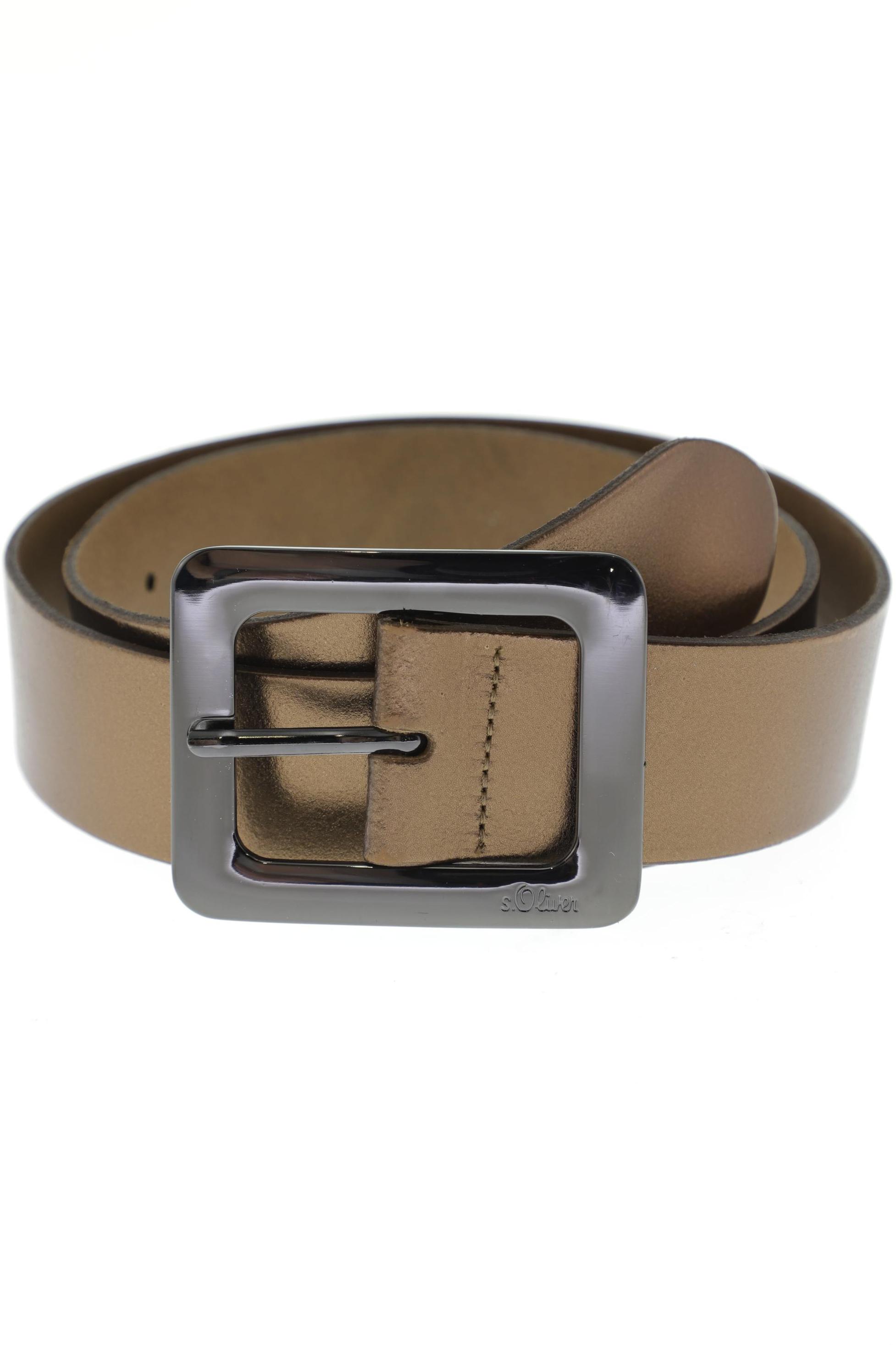 

s.Oliver Damen Gürtel, braun, Gr. 85