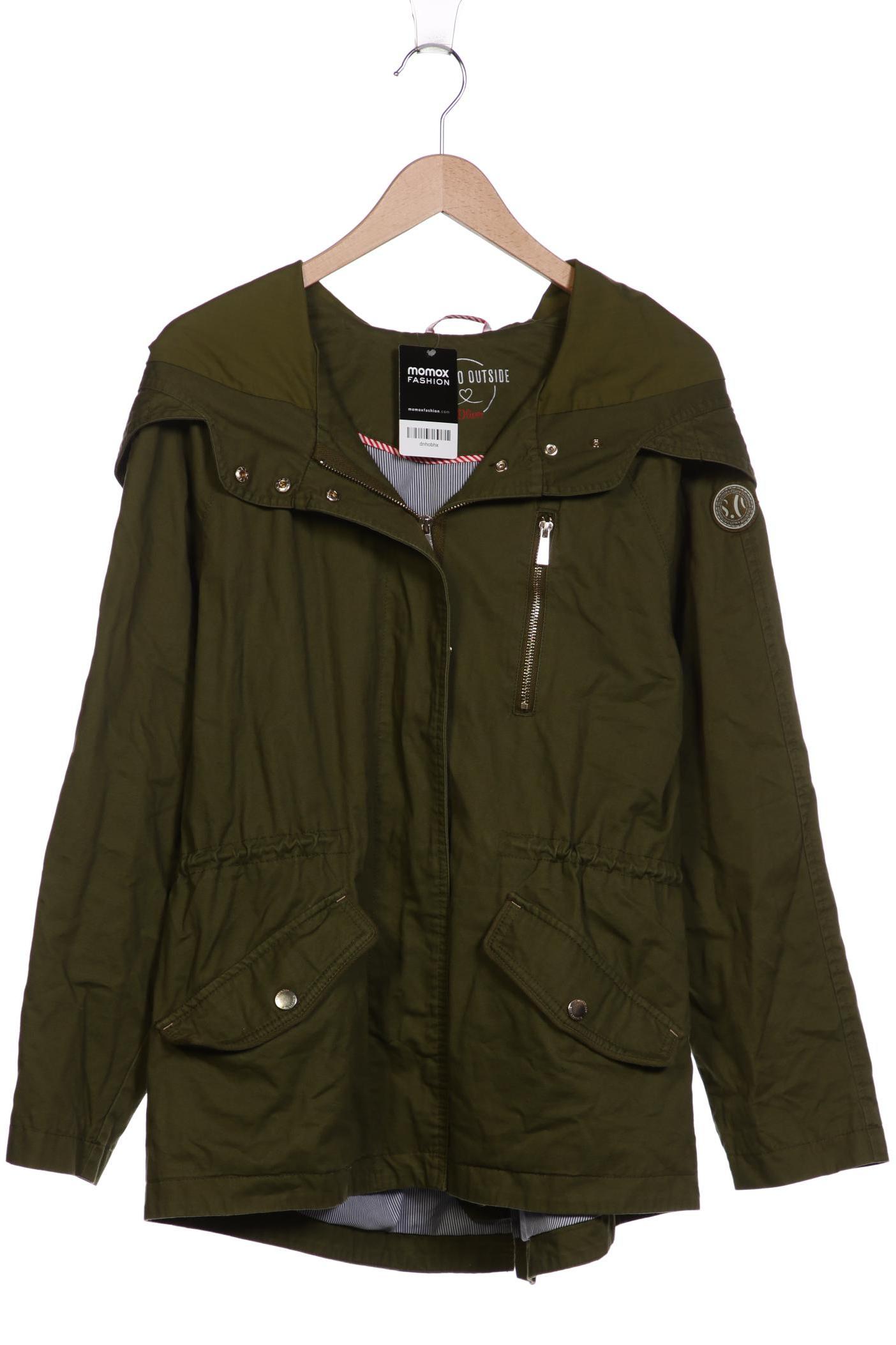 

s.Oliver Damen Jacke, grün, Gr. 42