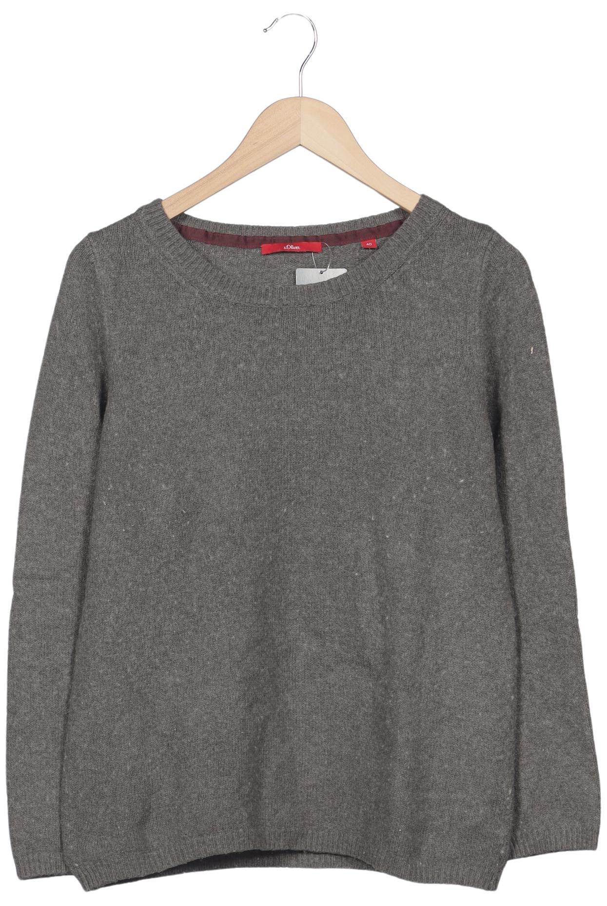 

s.Oliver Damen Pullover, grau, Gr. 40