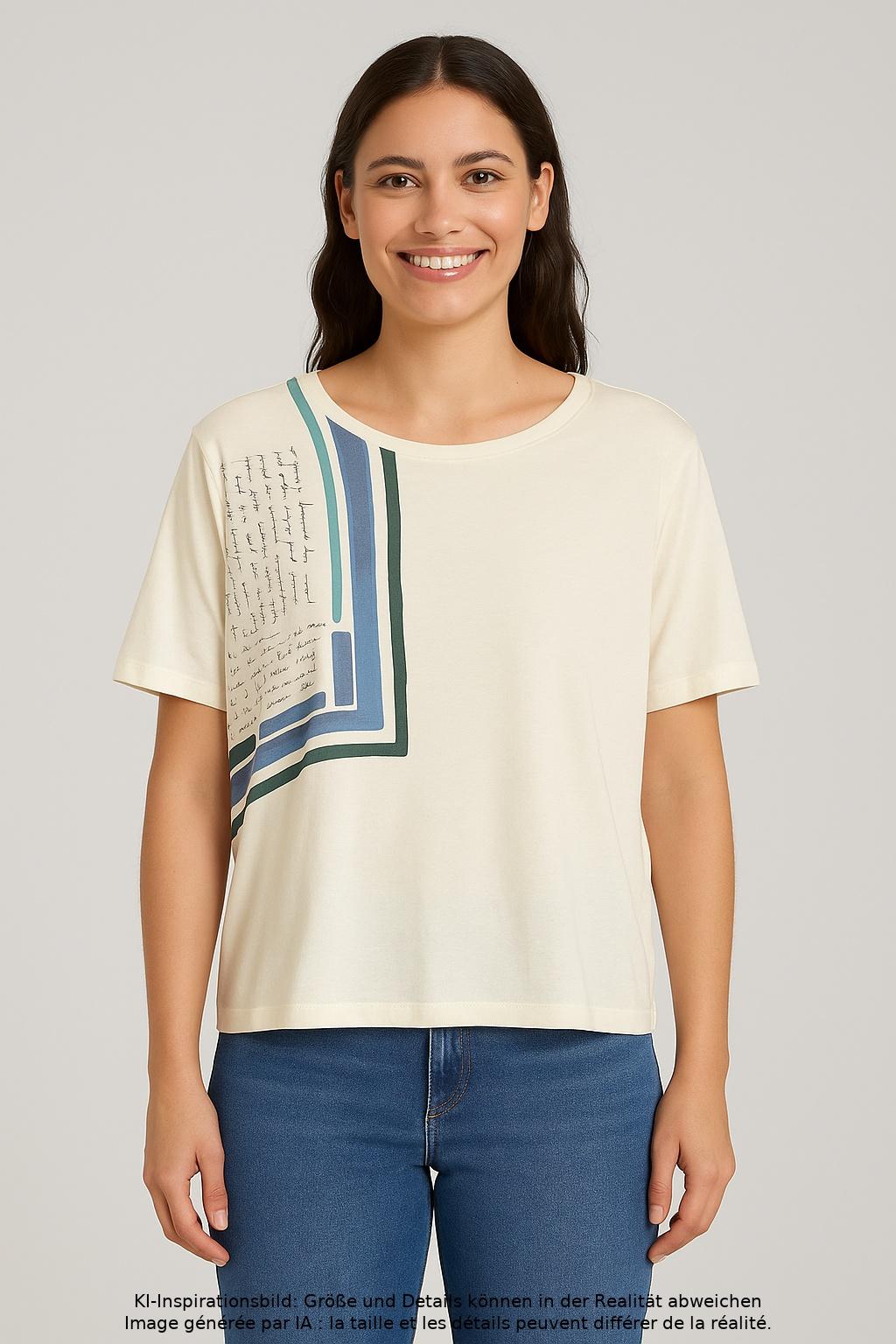 

s.Oliver Damen T-Shirt, weiß, Gr. 40