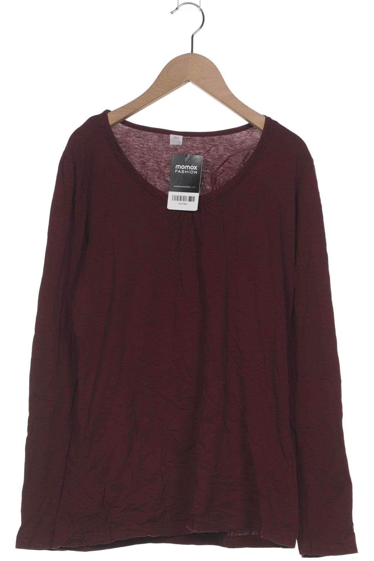 

s.Oliver Damen Langarmshirt, bordeaux, Gr. 42