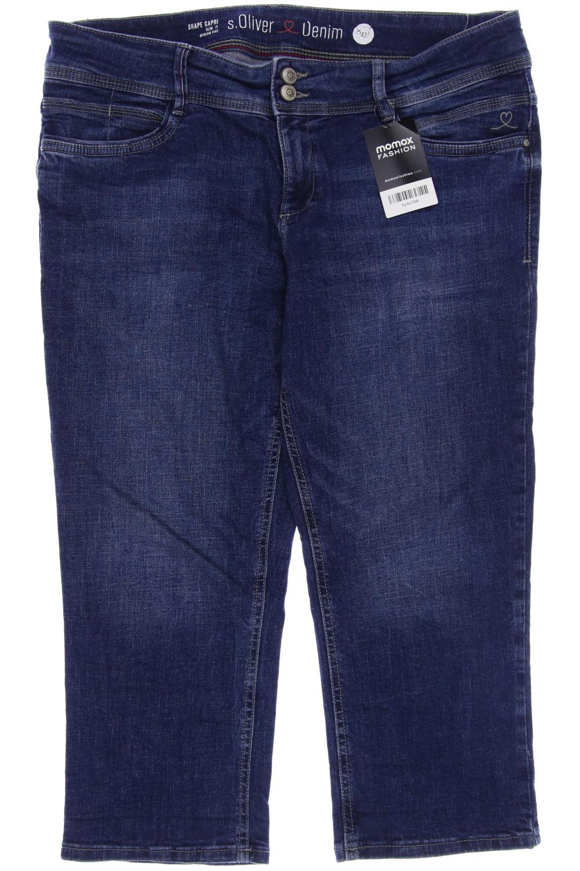 

s.Oliver Damen Jeans, blau