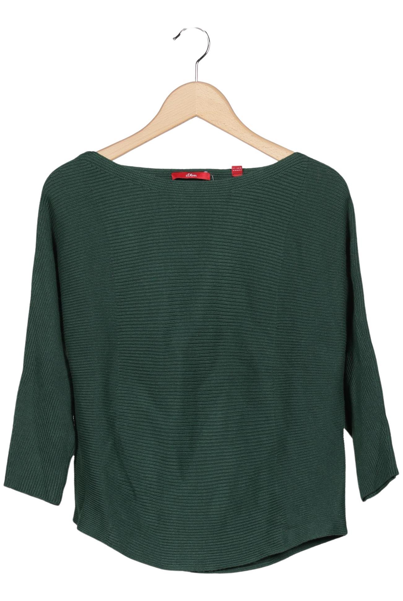

s.Oliver Damen Pullover, grün, Gr. 36